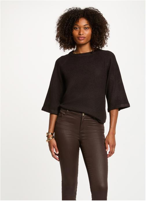 Morgan Pulls 252-MDELIA femme marron