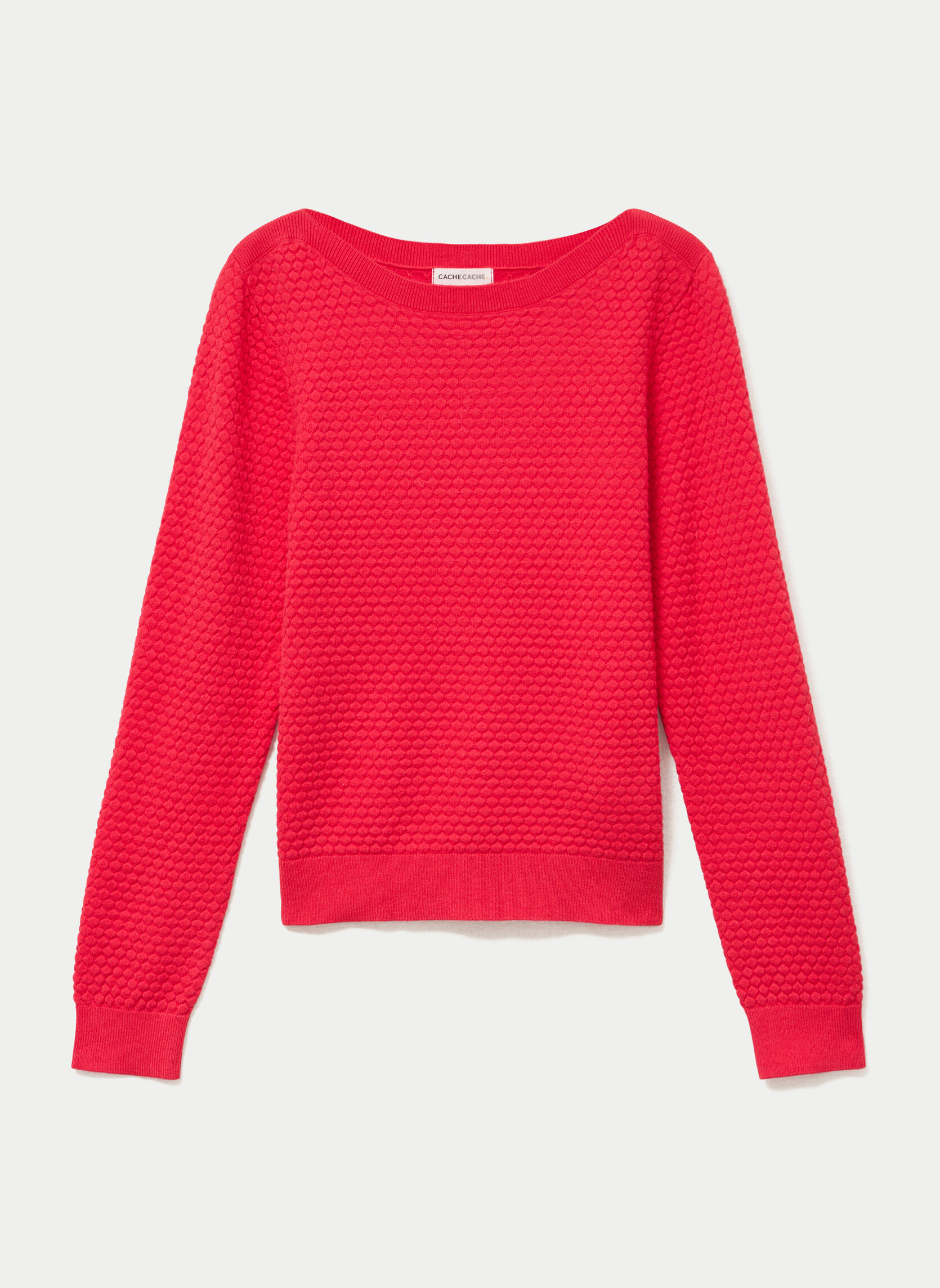 Pulls MOSSYFINPBU2 femme rouge Cache Cache Pulls MOSSYFINPBU2 femme rouge Rouge