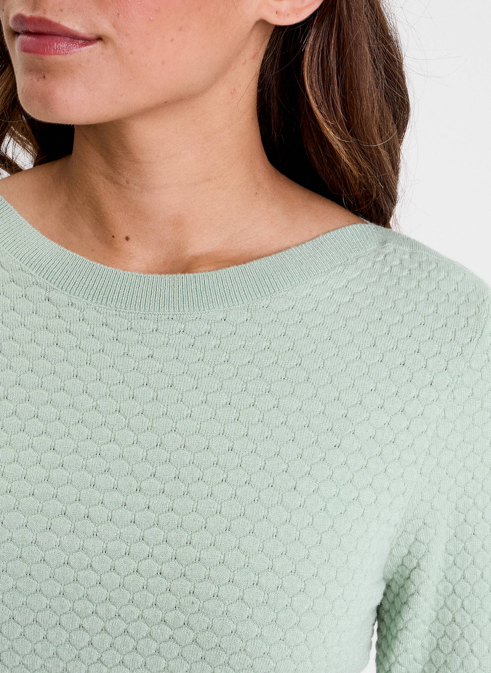 Pulls MOSSYFINPBU2 femme vert Cache Cache Pulls MOSSYFINPBU2 femme vert Vert pastel
