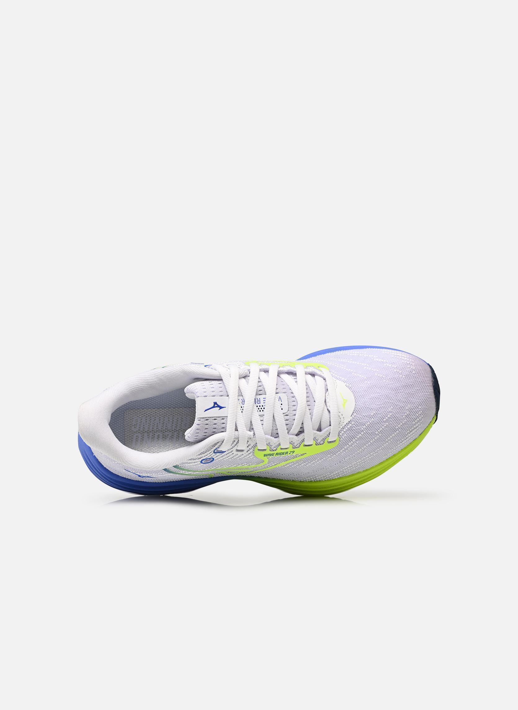 Chaussures de sport WAVE RIDER 29 W femme blanc Mizuno Chaussures de sport WAVE RIDER 29 W femme blanc White/Lightning Yellow/Ultrama