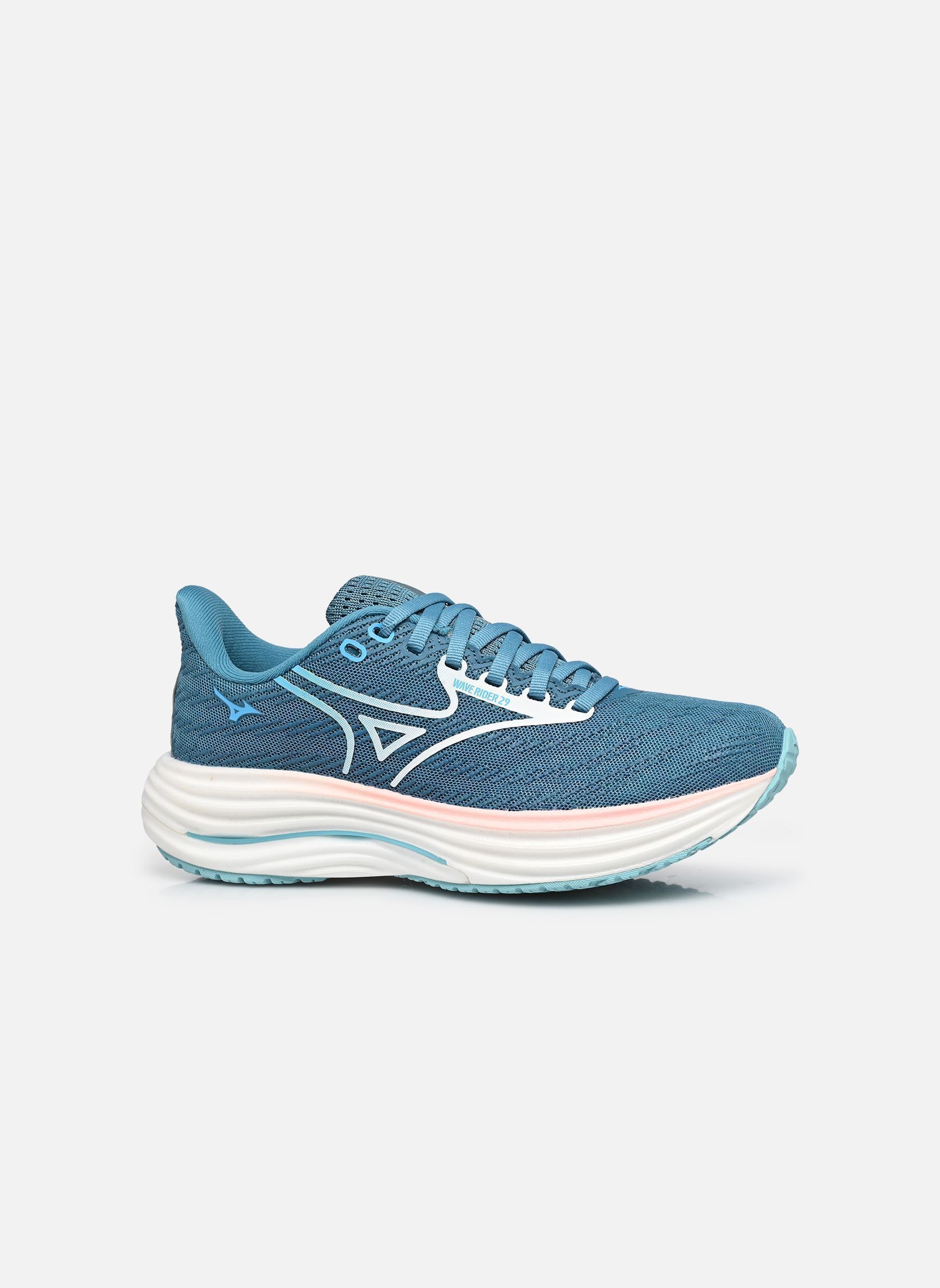 Chaussures de sport WAVE RIDER 29 W femme bleu Mizuno Chaussures de sport WAVE RIDER 29 W femme bleu Larkspur/White/Pinkesque