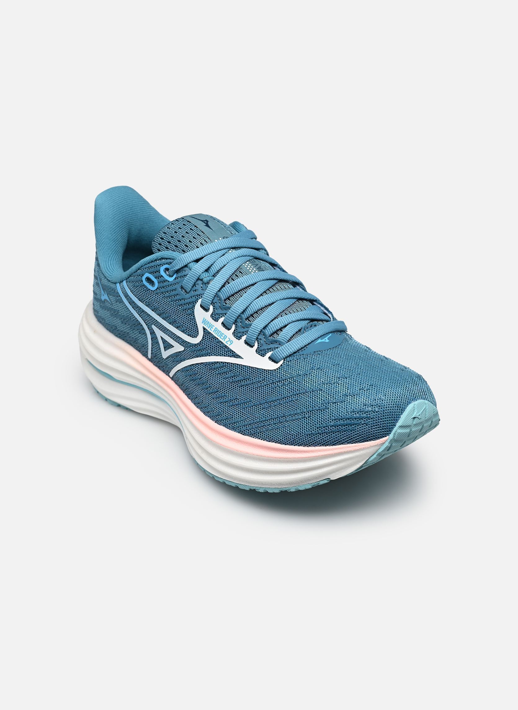 Mizuno WAVE RIDER 29 Chaussures de running LarkspurRoseesque Femme Taille40 - vue 4