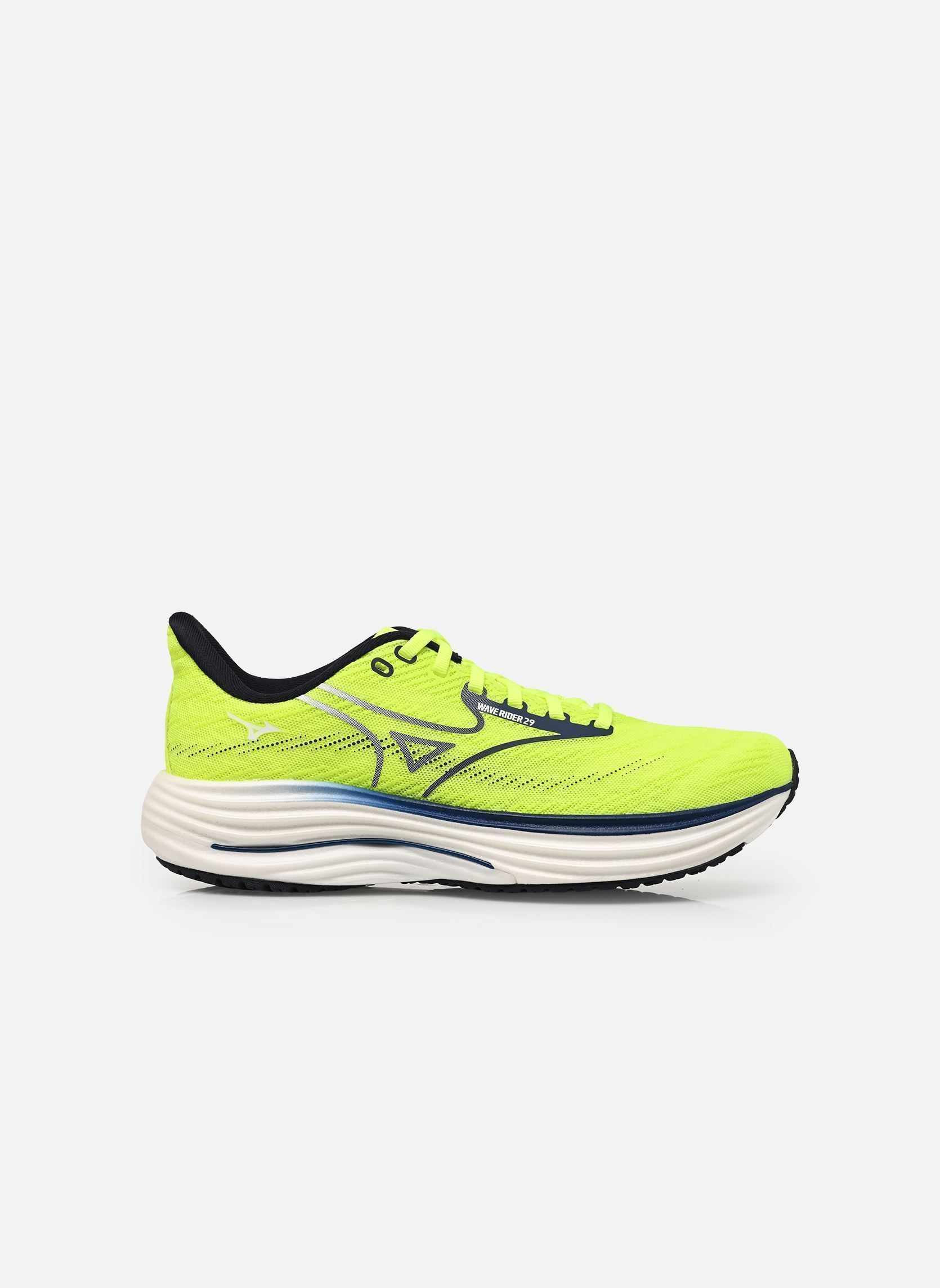 Chaussures de sport WAVE RIDER 29 M homme jaune Mizuno Chaussures de sport WAVE RIDER 29 M homme jaune Lightning Yellow/Estate Blue/S