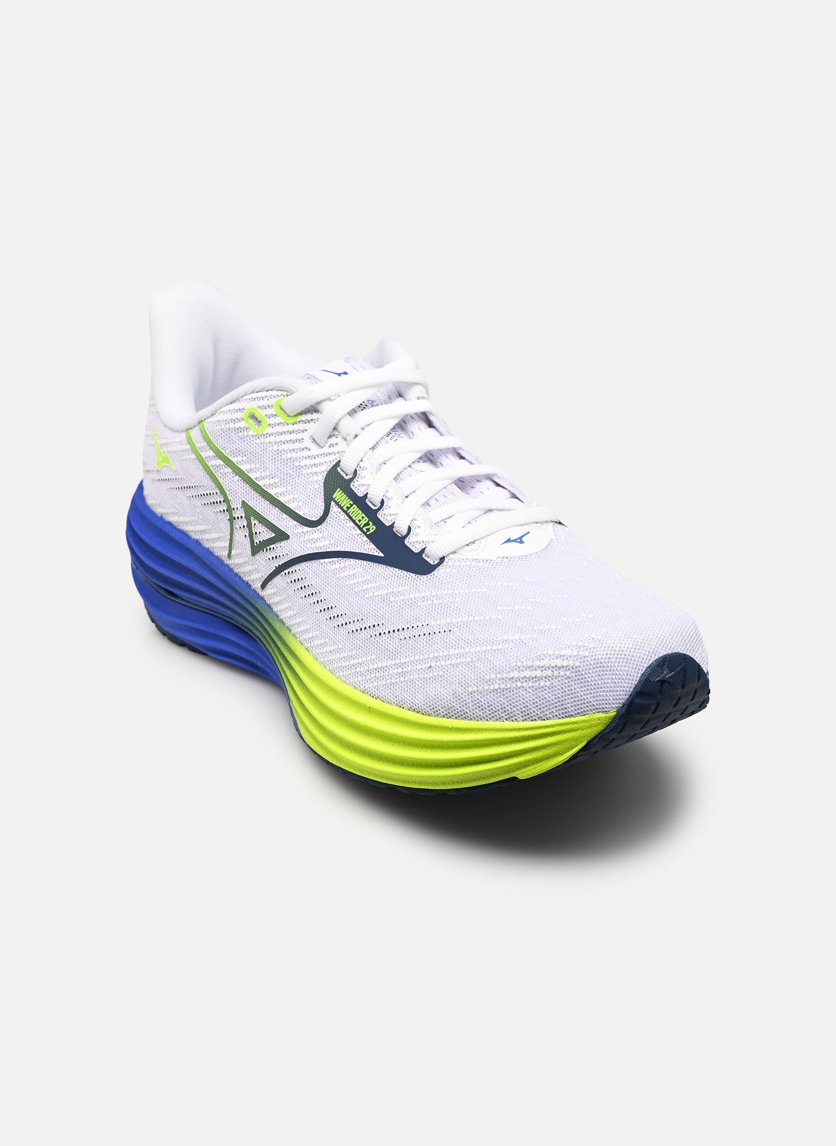 Mizuno WAVE RIDER 29 Chaussures de running Estate Lightning Ye Homme Taille45 - vue 4
