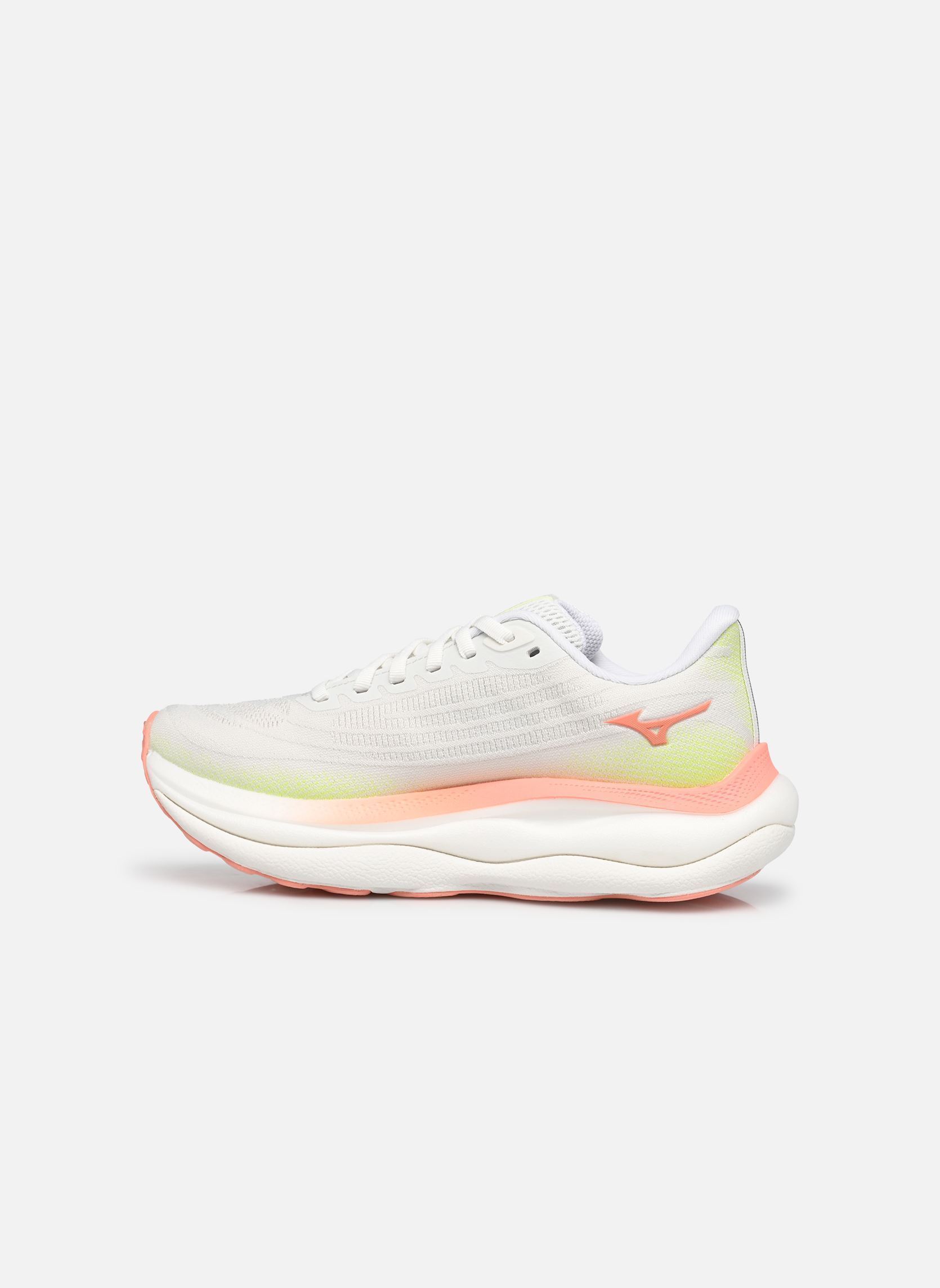 Sportschuhe WAVE SKY 9 W damen weiß Mizuno Sportschuhe WAVE SKY 9 W damen weiß GF WHITE/DESERT FLOWER/LIME PU