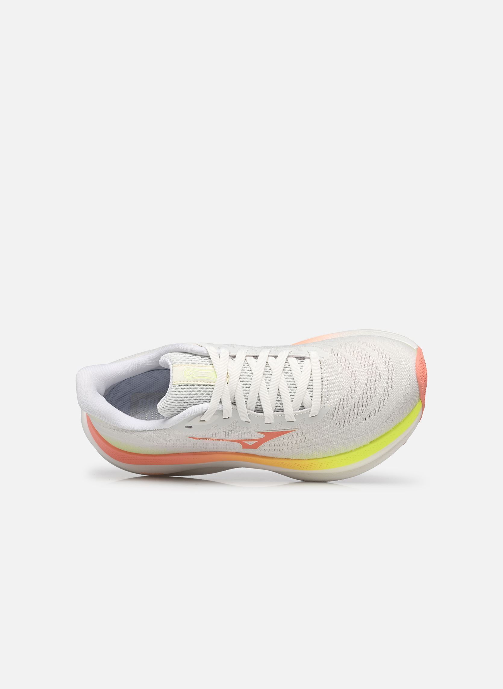 Sportschuhe WAVE SKY 9 W damen weiß Mizuno Sportschuhe WAVE SKY 9 W damen weiß GF WHITE/DESERT FLOWER/LIME PU