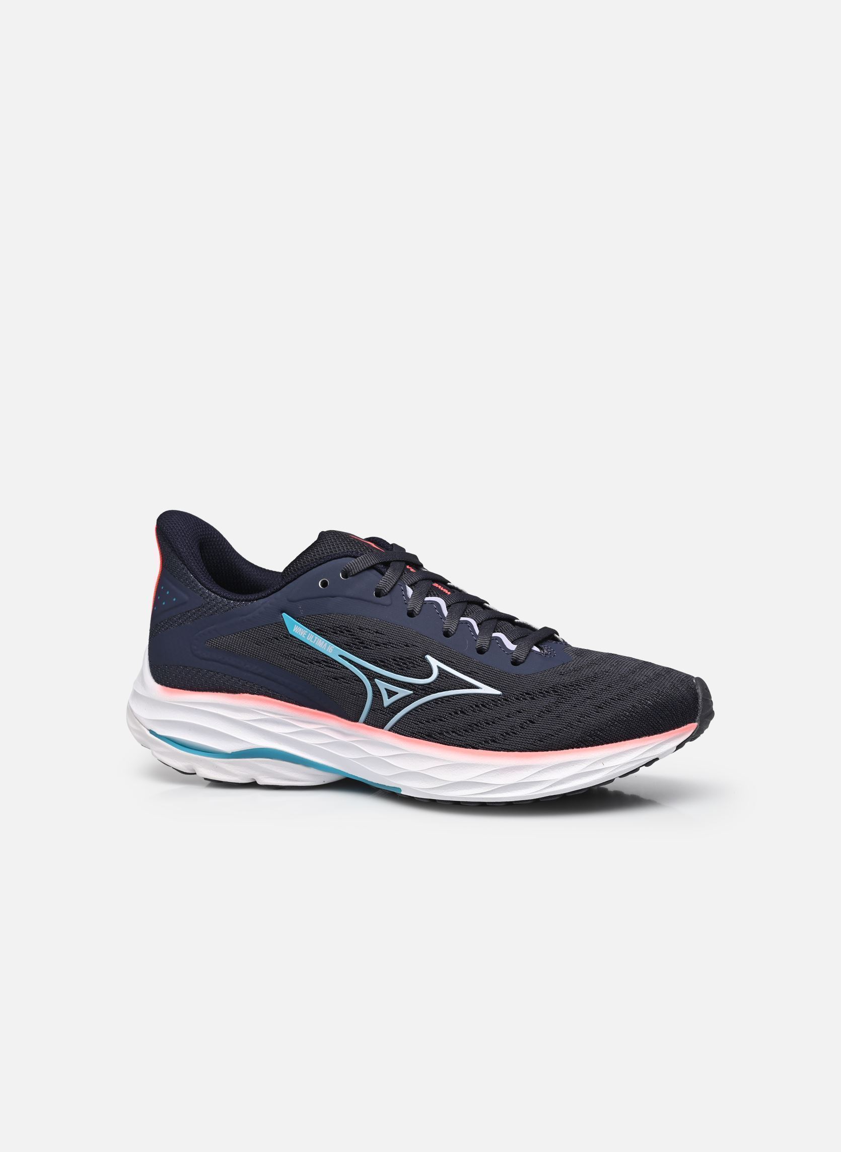Sportschuhe WAVE ULTIMA 16 W damen schwarz Mizuno Sportschuhe WAVE ULTIMA 16 W damen schwarz Odyssey Gray/Icelandic Blue/Ca