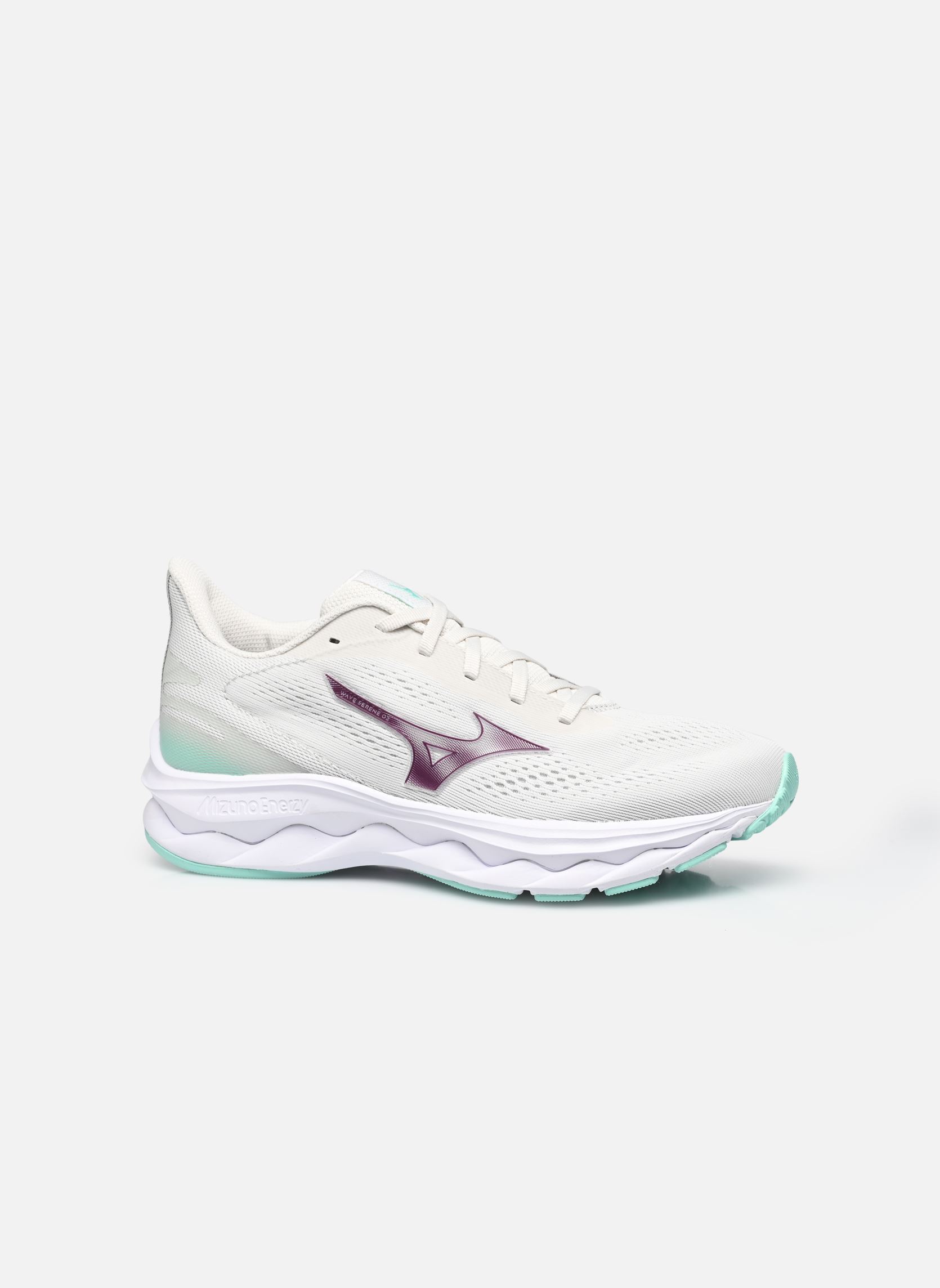 Zapatos deportivos WAVE SERENE 2 W mujer blanco Mizuno Zapatos deportivos WAVE SERENE 2 W mujer blanco Snow White/Dark Purple/Ice Gre