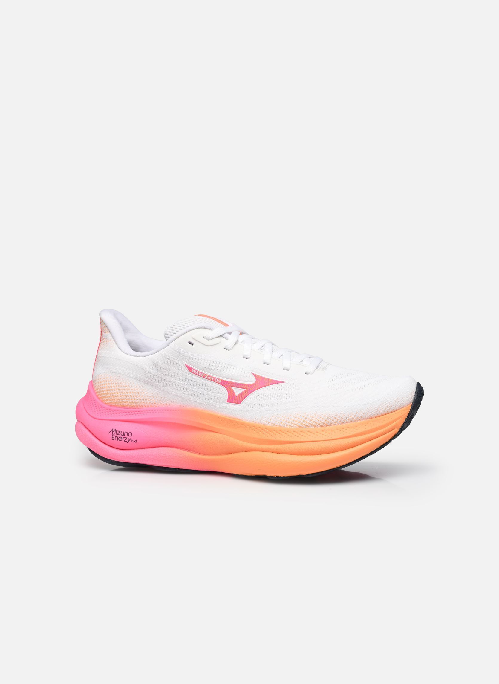 Sportschoenen WAVE SKY 9 M heren oranje Mizuno Sportschoenen WAVE SKY 9 M heren oranje WHITE/TANG ORANGE/PINK TETRA