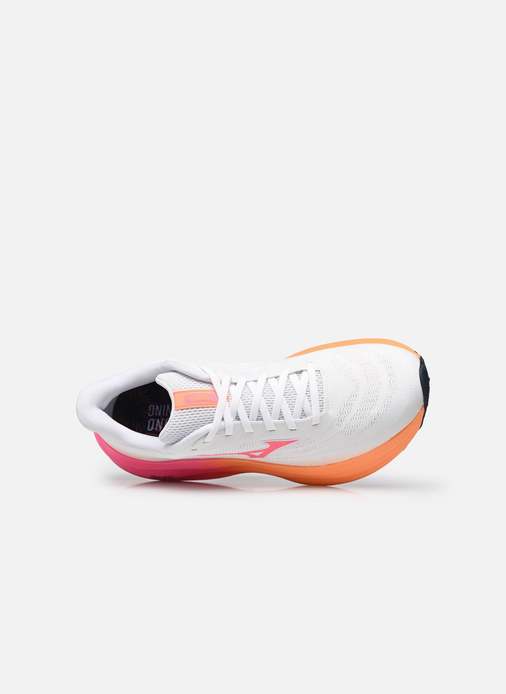 Sportschoenen WAVE SKY 9 M heren oranje Mizuno Sportschoenen WAVE SKY 9 M heren oranje WHITE/TANG ORANGE/PINK TETRA