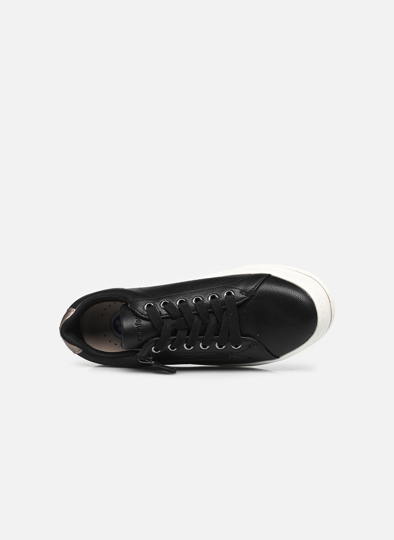 Zapatillas de cuña CUMULUS W01801 mujer negro Comfeet Zapatillas de cuña CUMULUS W01801 mujer negro NEGRO