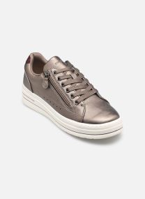 Zapatillas de cuña CUMULUS W01801 mujer negro