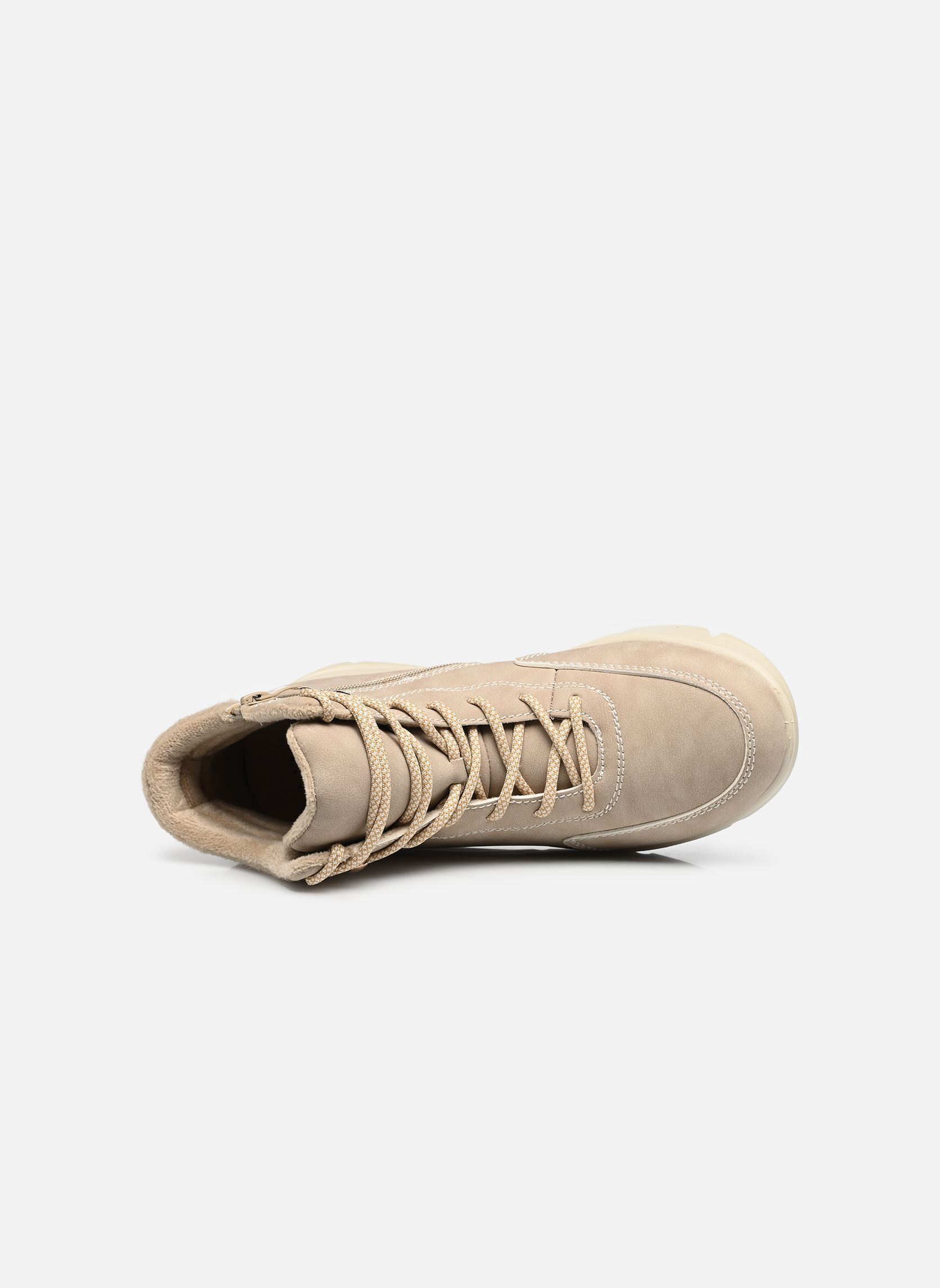 Hoge sneakers LEMNOS W07501 dames beige Comfeet Hoge sneakers LEMNOS W07501 dames beige BEIGE