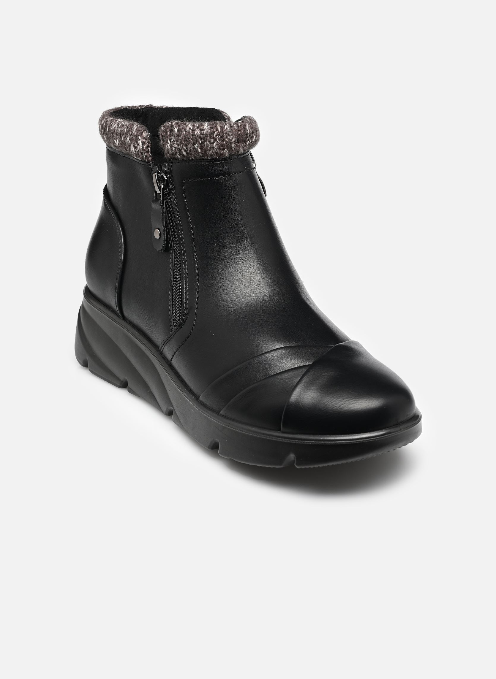 Enkellaarzen en boots LEMNOS W07504 dames zwart Comfeet Enkellaarzen en boots LEMNOS W07504 dames zwart NEGRO