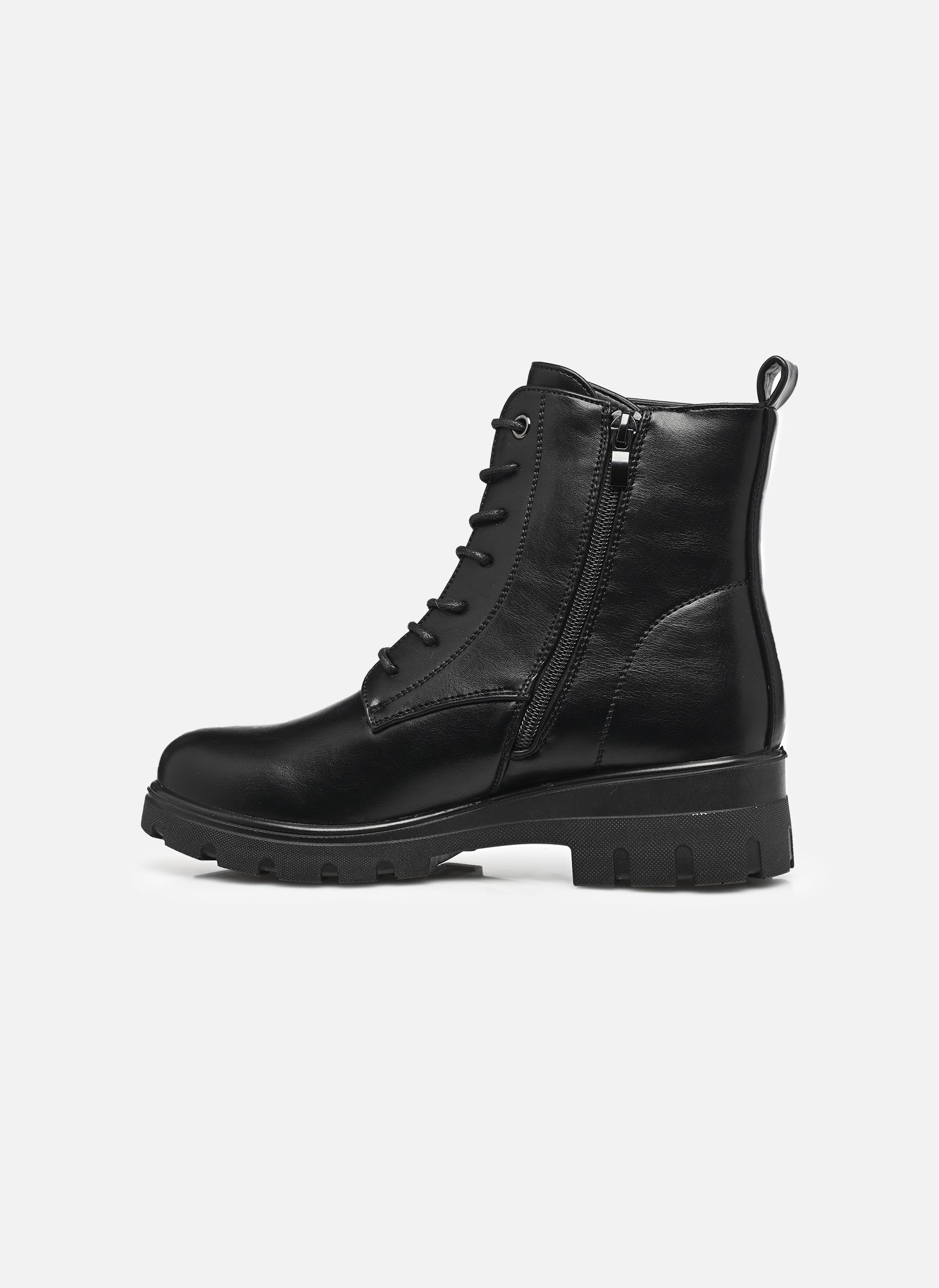 Geschnürte Stiefeletten VIVARA M06604 damen schwarz Comfeet Geschnürte Stiefeletten VIVARA M06604 damen schwarz NEGRO