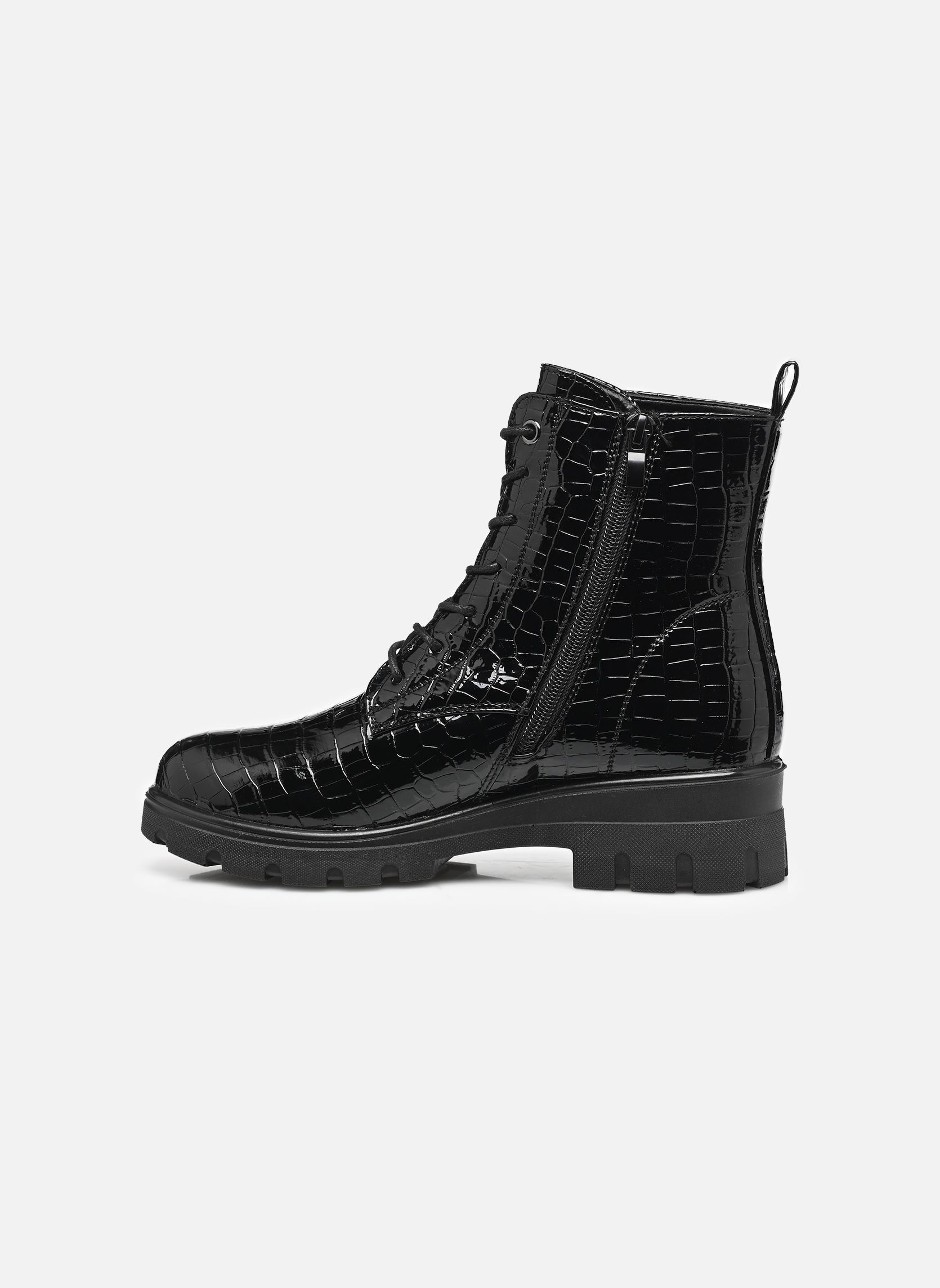 Geschnürte Stiefeletten VIVARA W06605 damen schwarz Comfeet Geschnürte Stiefeletten VIVARA W06605 damen schwarz NEGRO
