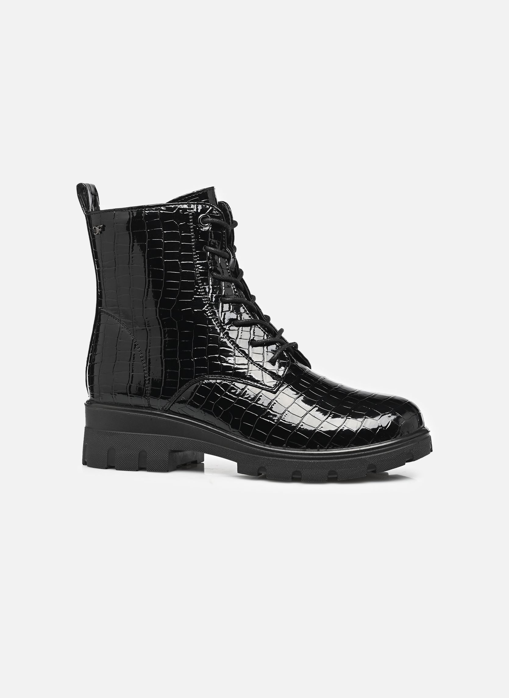 Geschnürte Stiefeletten VIVARA W06605 damen schwarz Comfeet Geschnürte Stiefeletten VIVARA W06605 damen schwarz NEGRO