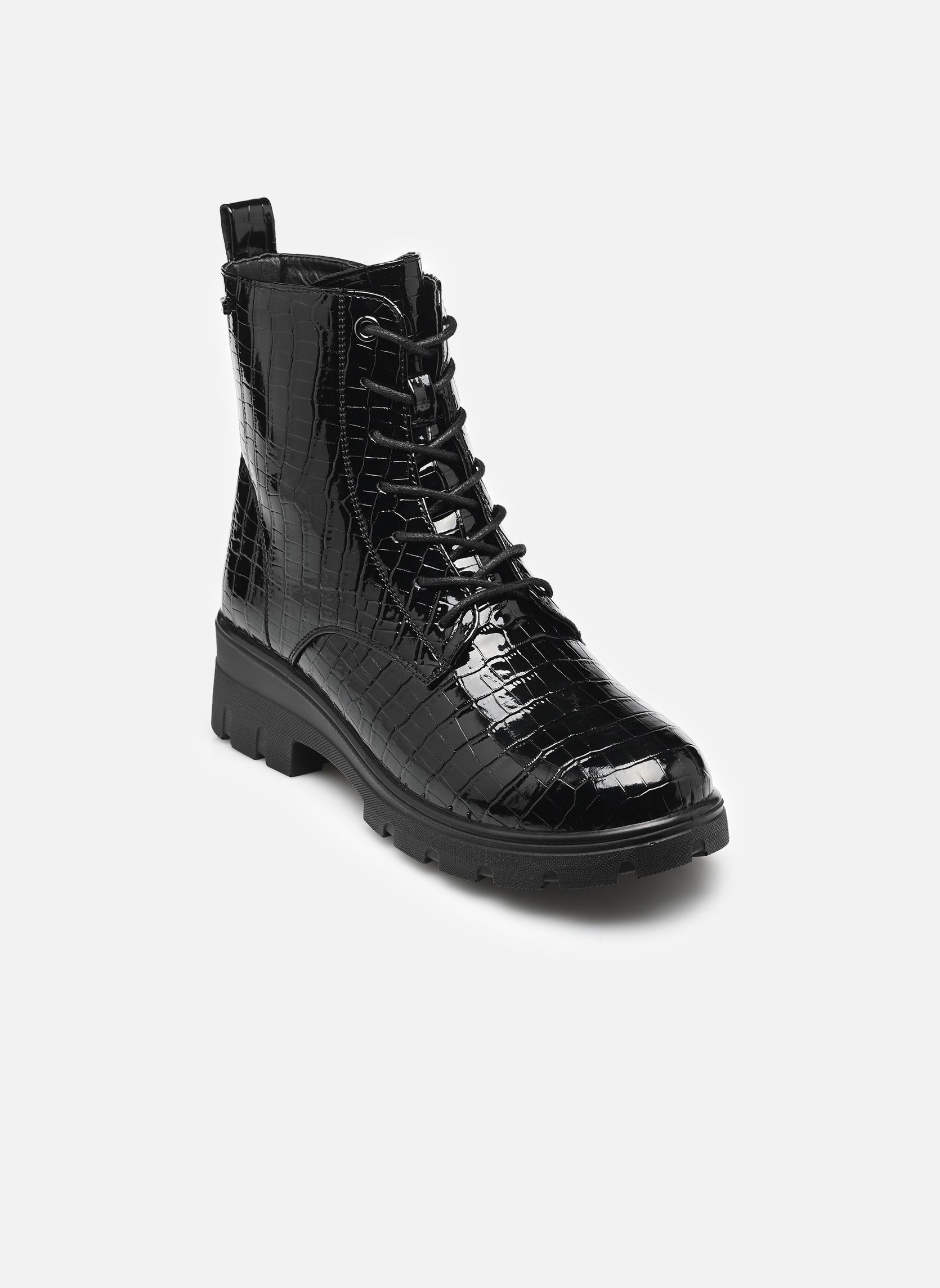 Geschnürte Stiefeletten VIVARA W06605 damen schwarz Comfeet Geschnürte Stiefeletten VIVARA W06605 damen schwarz NEGRO