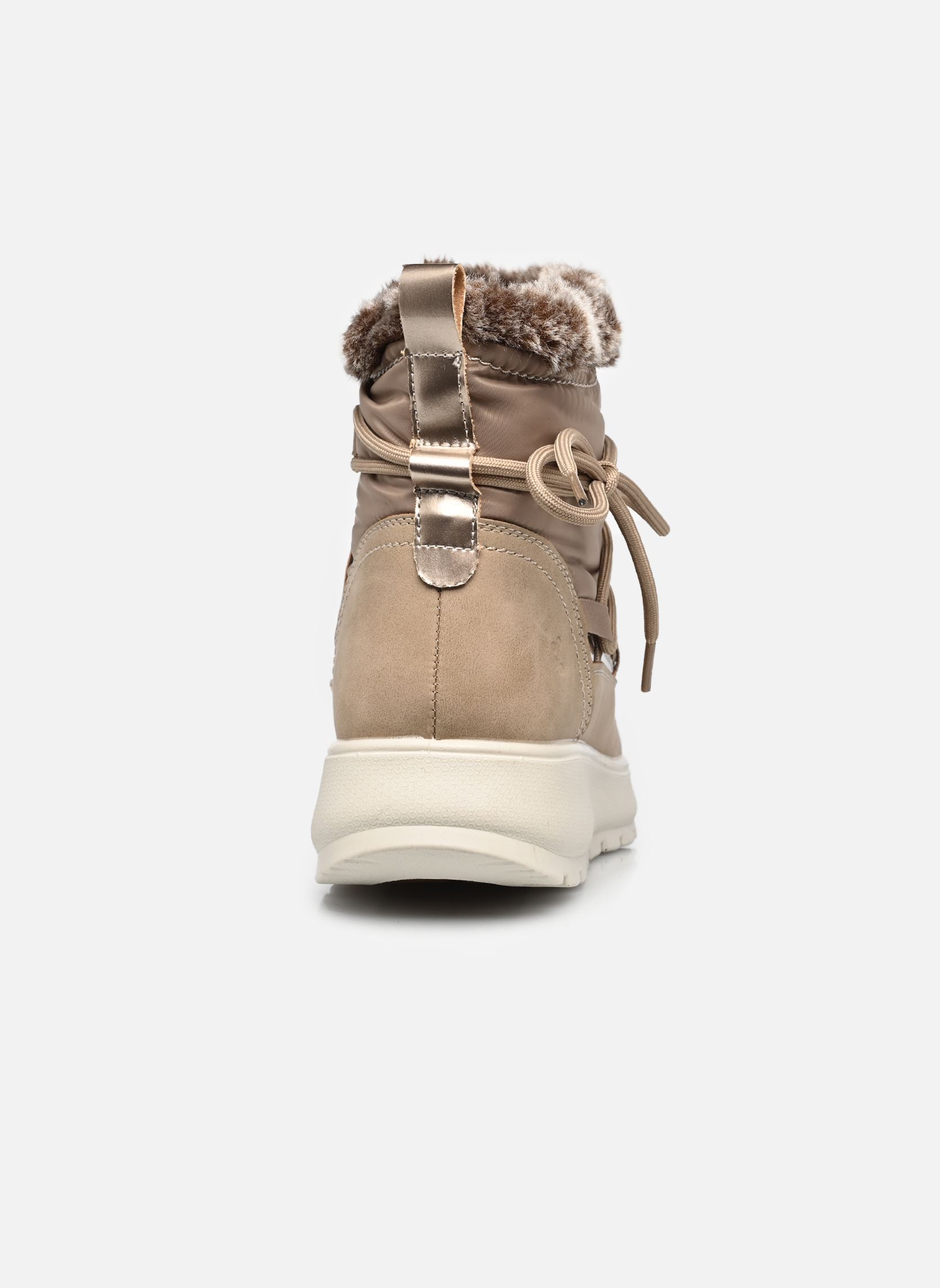 Bottines fourrées URU W16602 femme beige Comfeet Bottines fourrées URU W16602 femme beige BEIGE