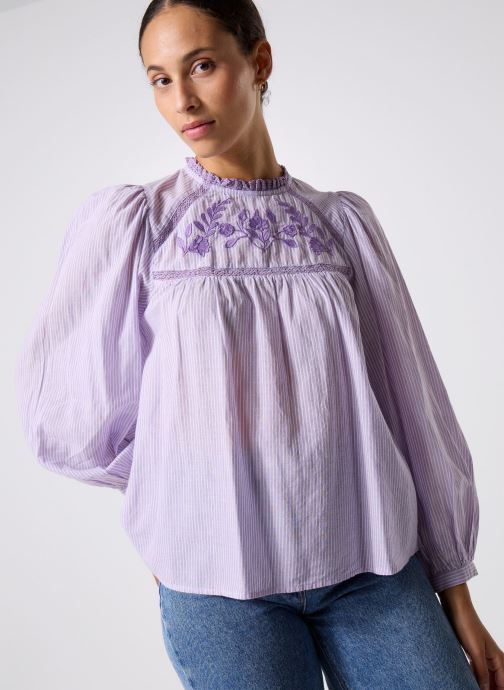 La Petite Etoile Langarm-Blusen Birtin damen violett