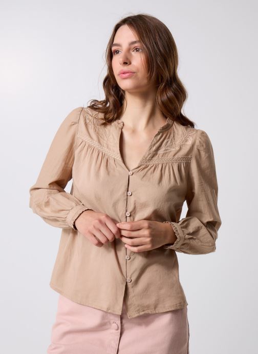 La Petite Etoile Blouses met lange mouwen Bowie dames bruin