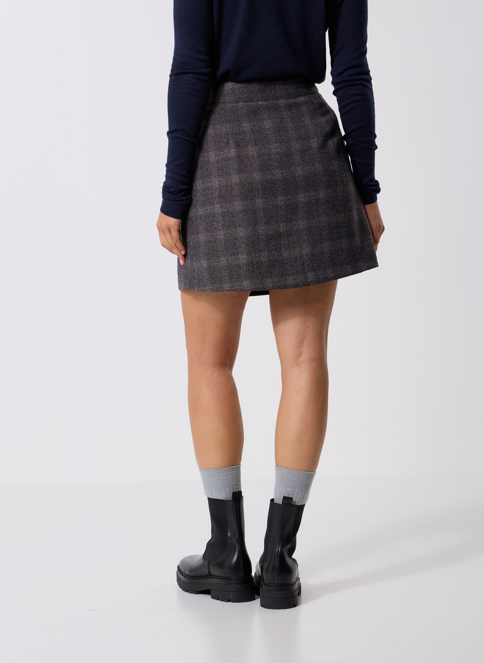 Korte rokken Jone dames grijs La Petite Etoile Korte rokken Jone dames grijs Gris/bleu