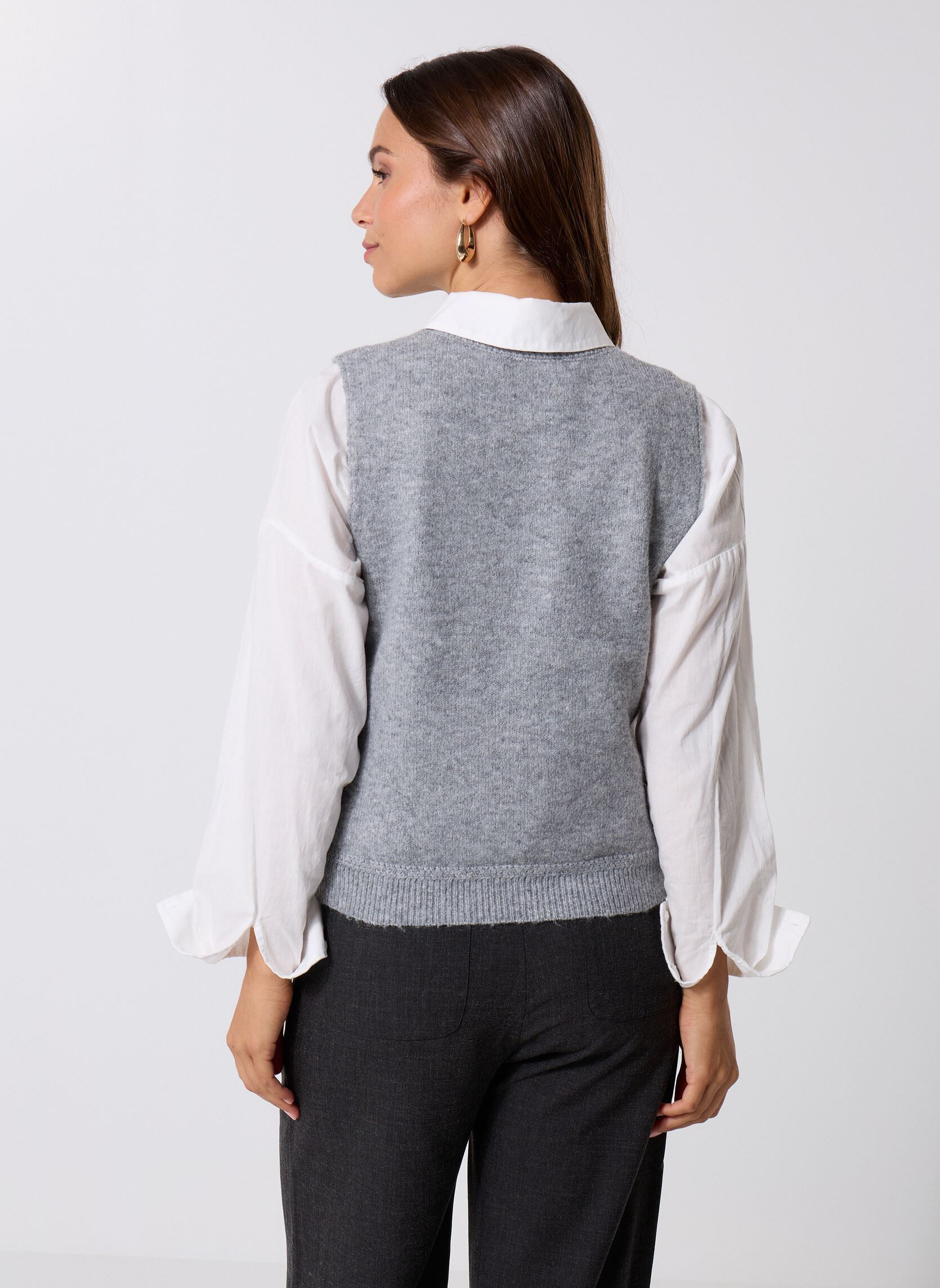Pulls Manda femme gris La Petite Etoile Pulls Manda femme gris Gris Chine