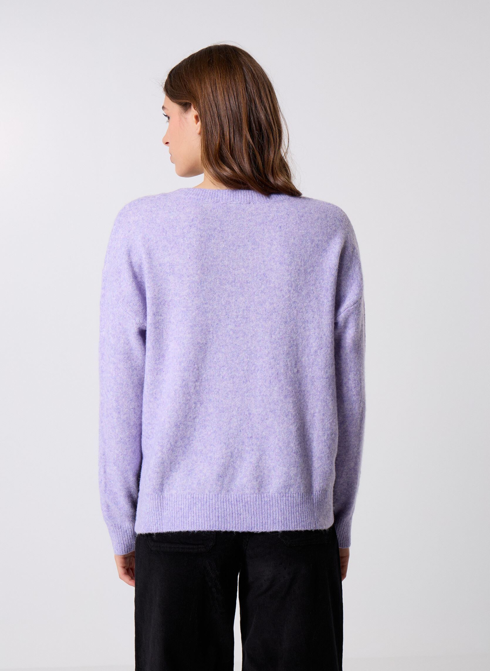 Pullover Mantia damen violett La Petite Etoile Pullover Mantia damen violett Parme