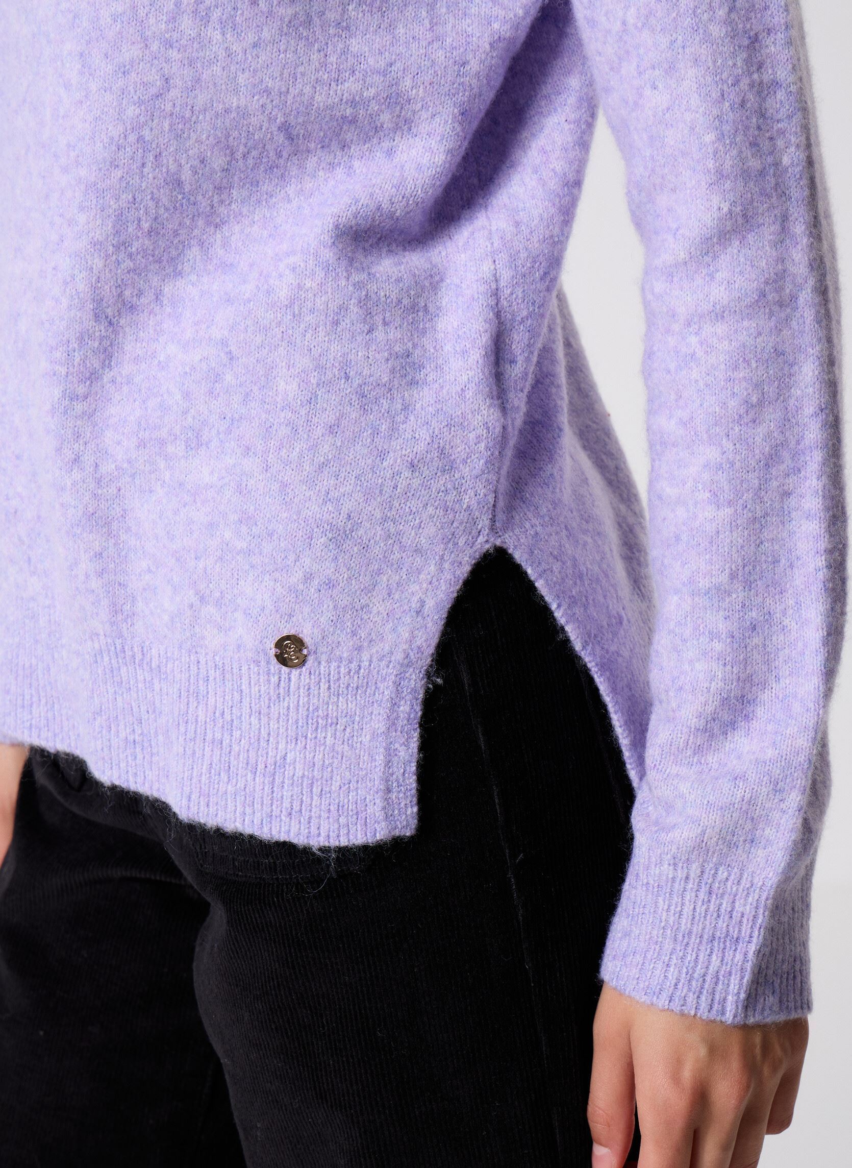Pullover Mantia damen violett La Petite Etoile Pullover Mantia damen violett Parme