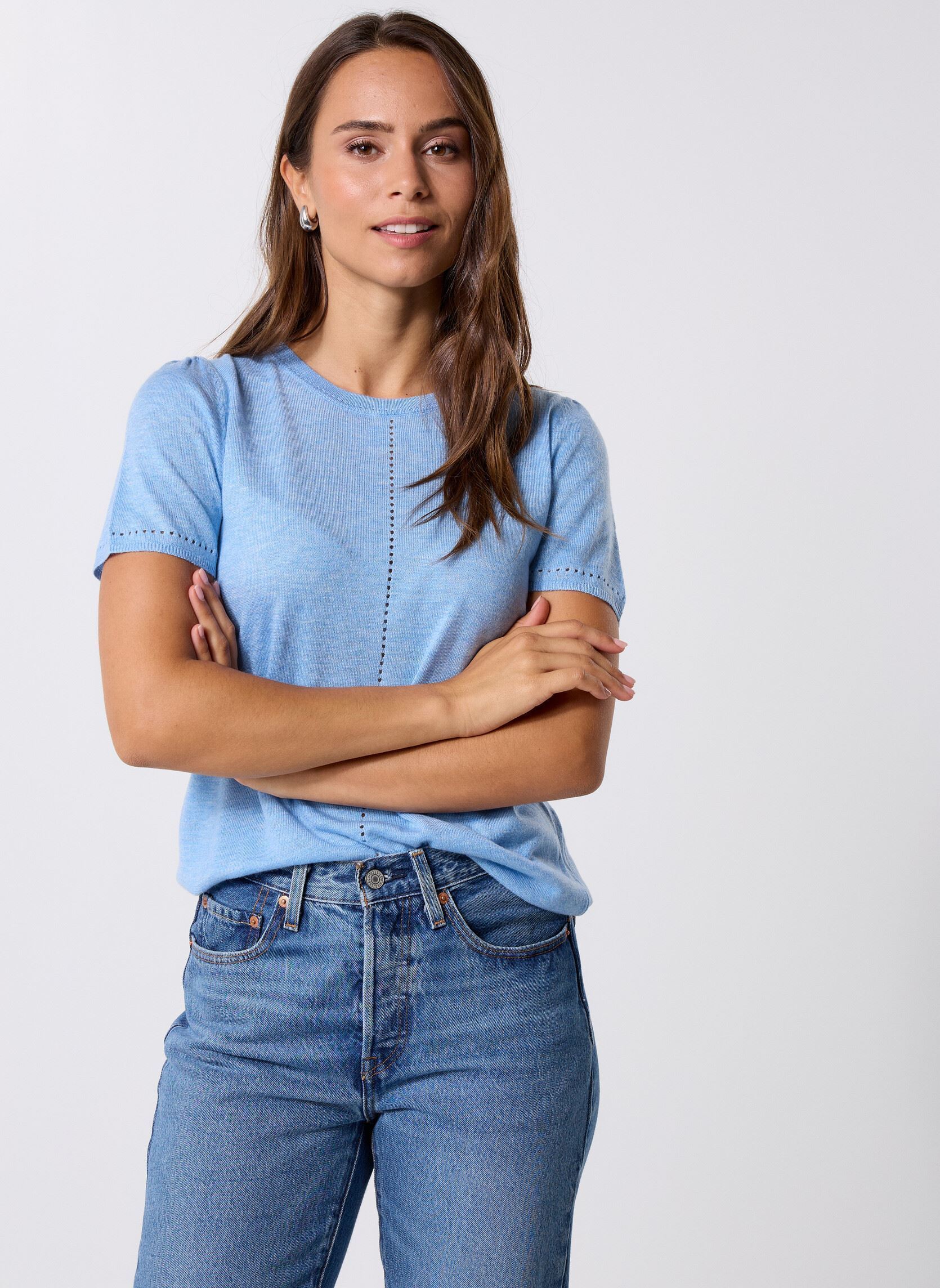 Truien Mathilde dames blauw La Petite Etoile Truien Mathilde dames blauw Bleu