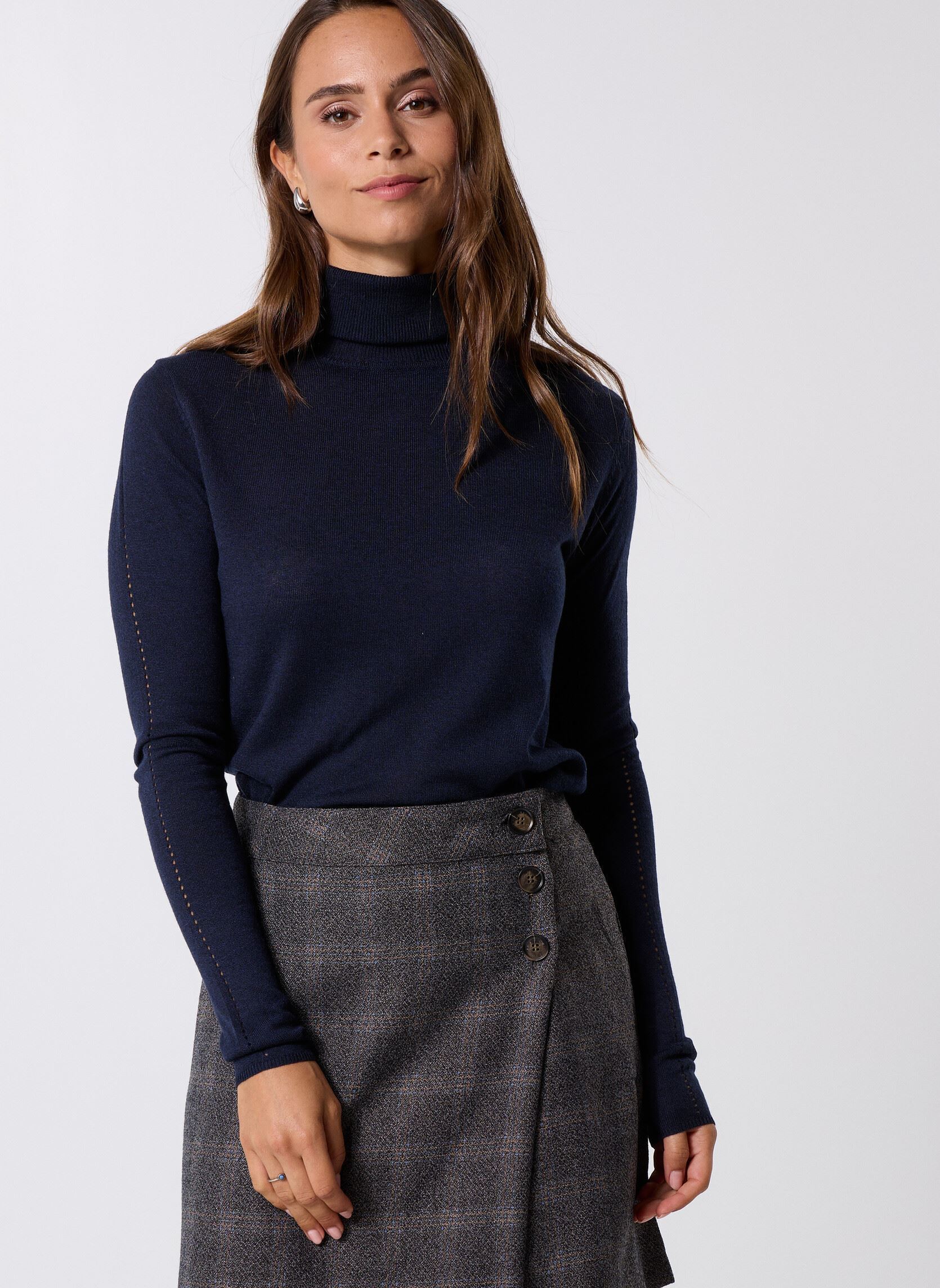 Pulls Miloe femme bleu La Petite Etoile Pulls Miloe femme bleu Marine