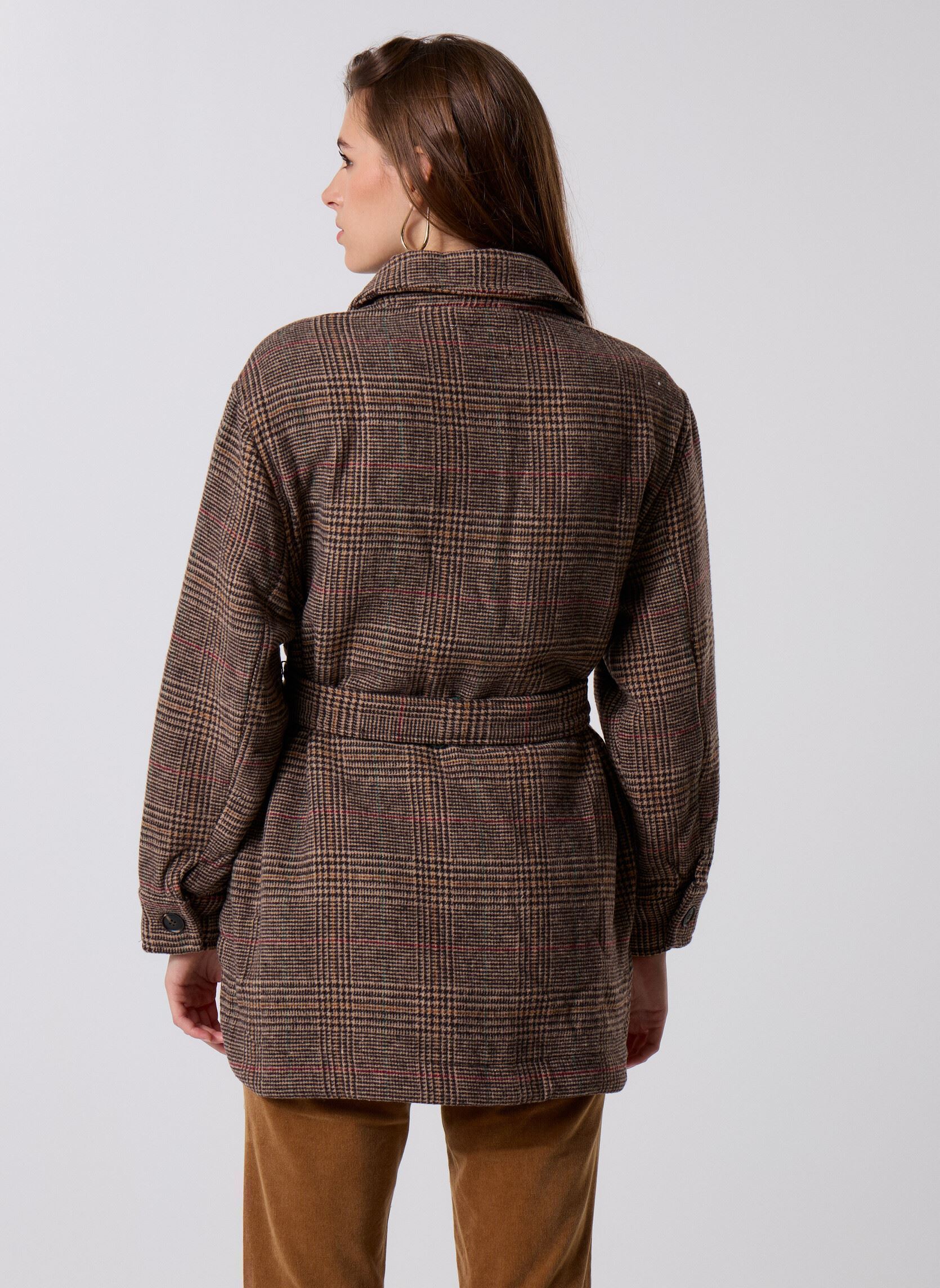 Jassen Neddy dames bruin La Petite Etoile Jassen Neddy dames bruin Carreaux