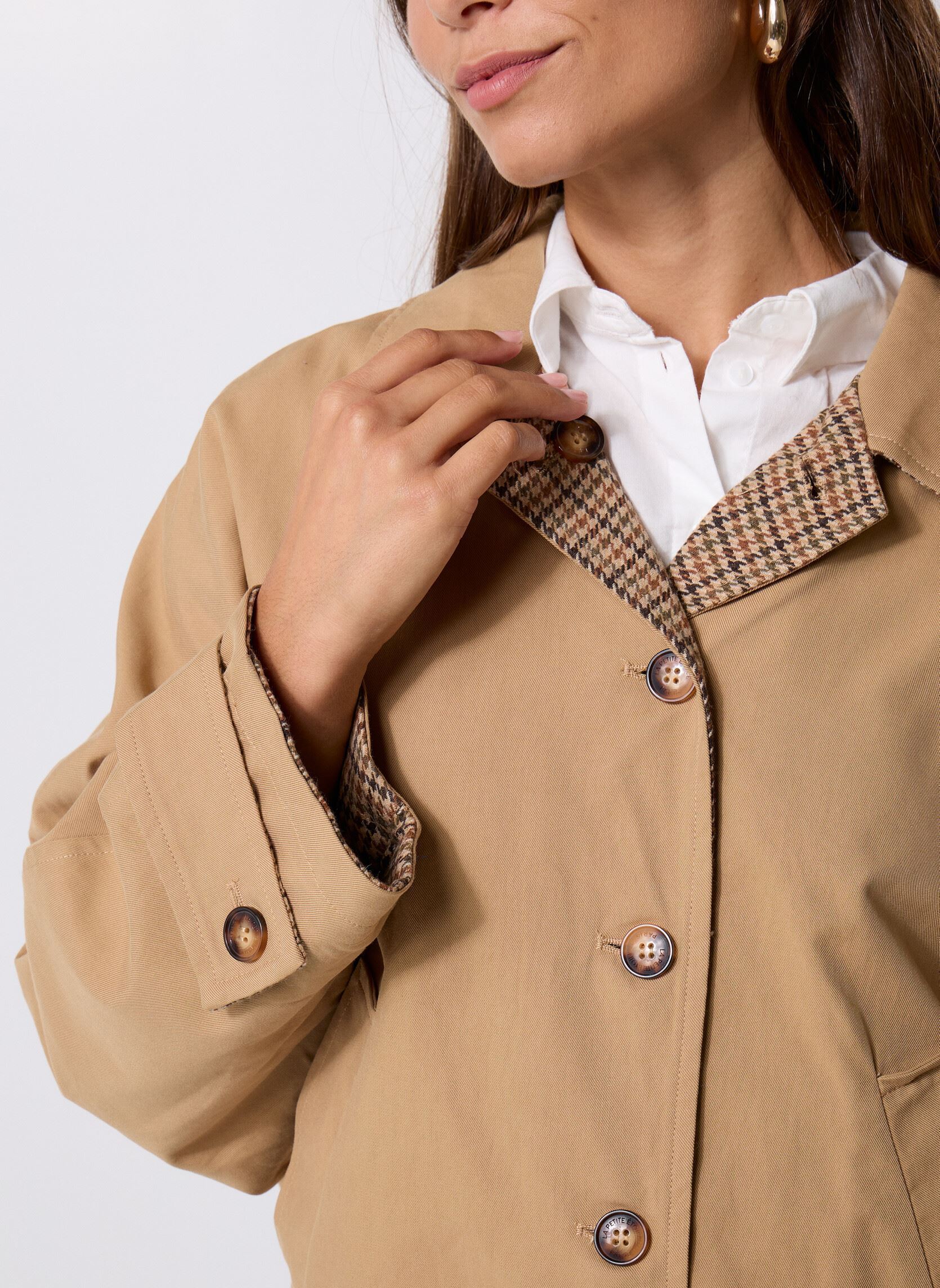 Winterjas Nerea dames bruin La Petite Etoile Winterjas Nerea dames bruin Camel