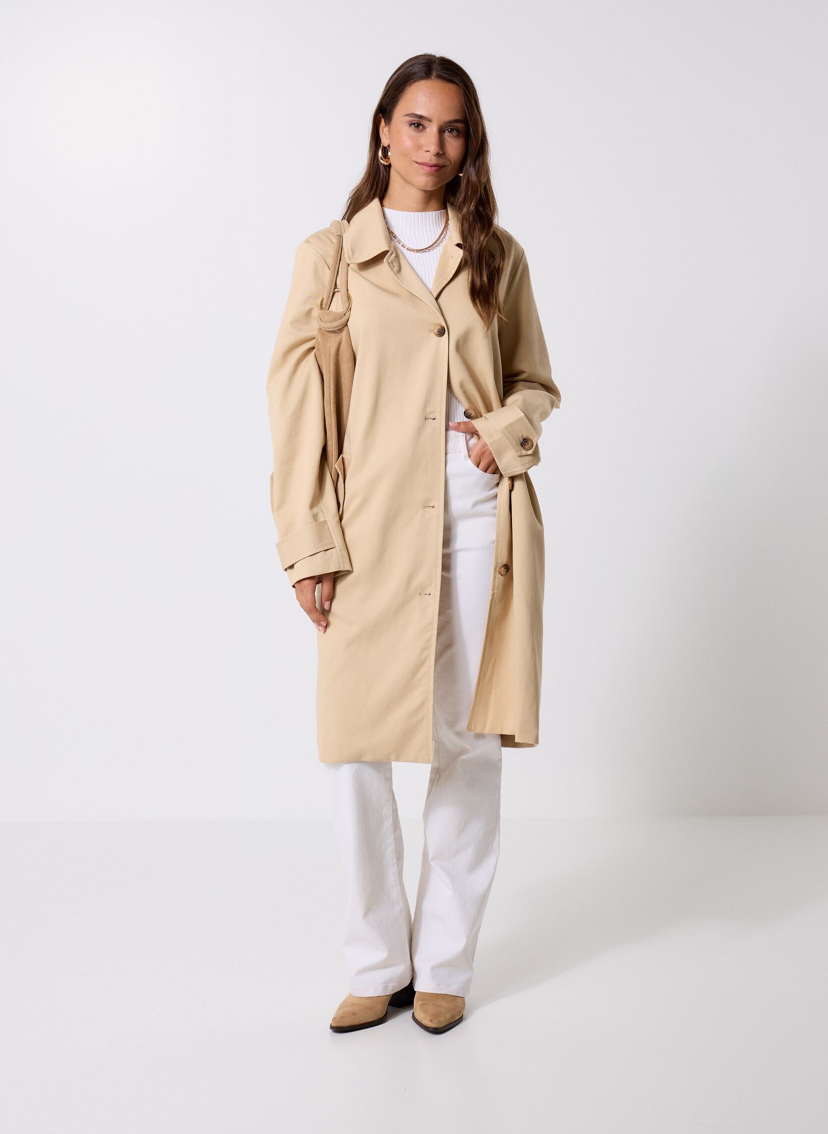 Winterjas Nevin dames beige La Petite Etoile Winterjas Nevin dames beige Beige