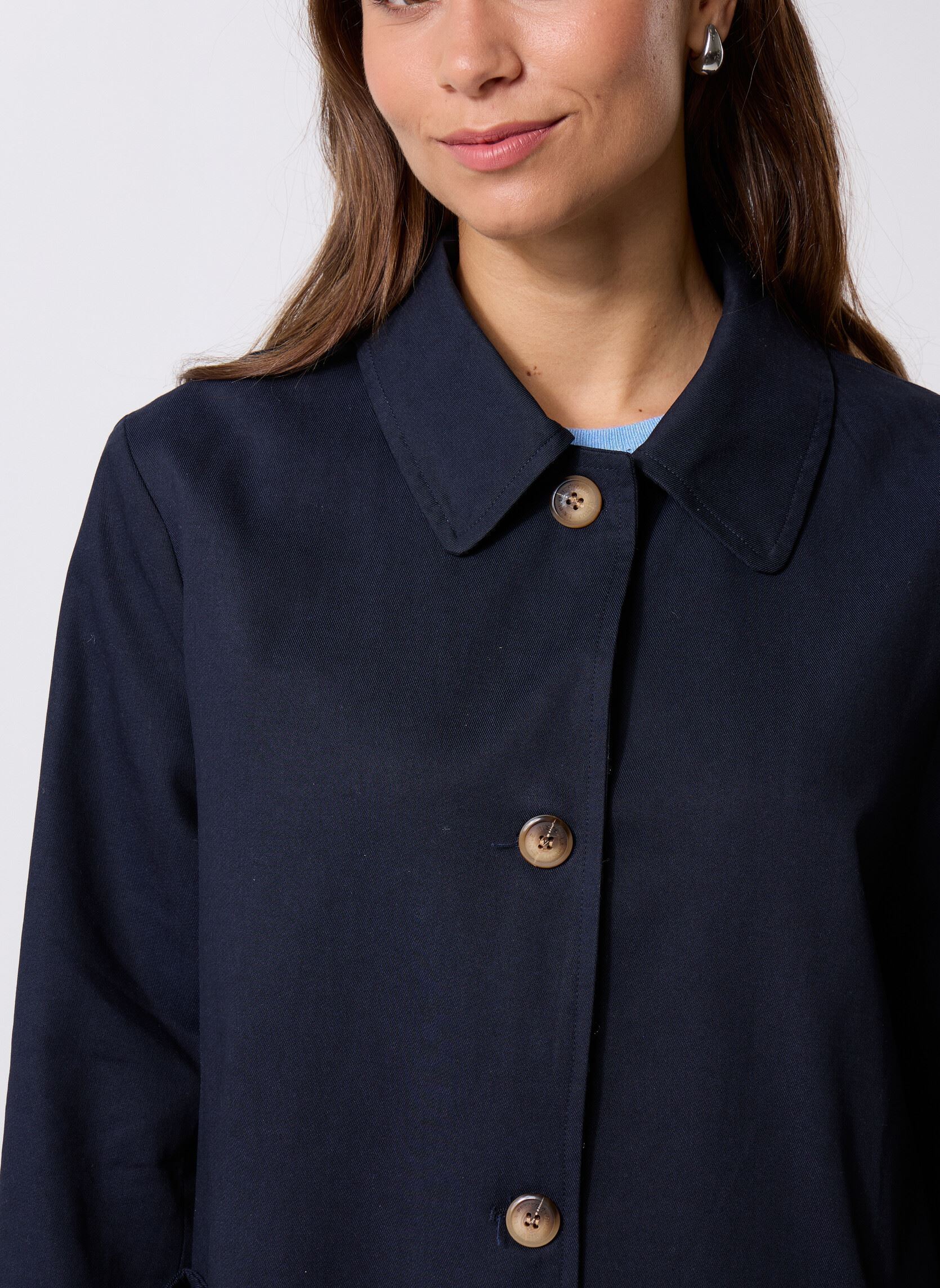 Winterjas Nevin dames blauw La Petite Etoile Winterjas Nevin dames blauw Marine