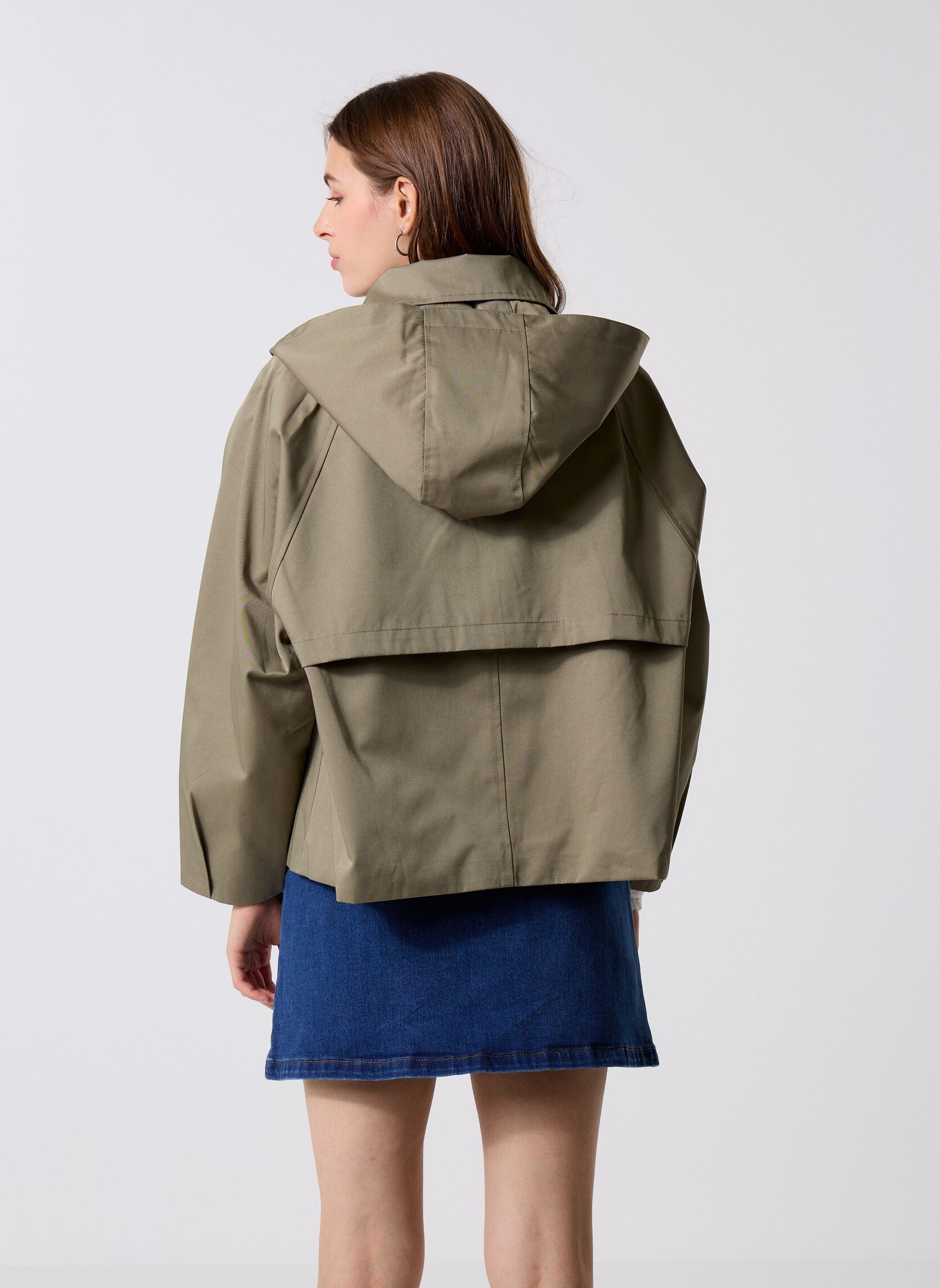 Winterjas Nolan dames groen La Petite Etoile Winterjas Nolan dames groen Kaki