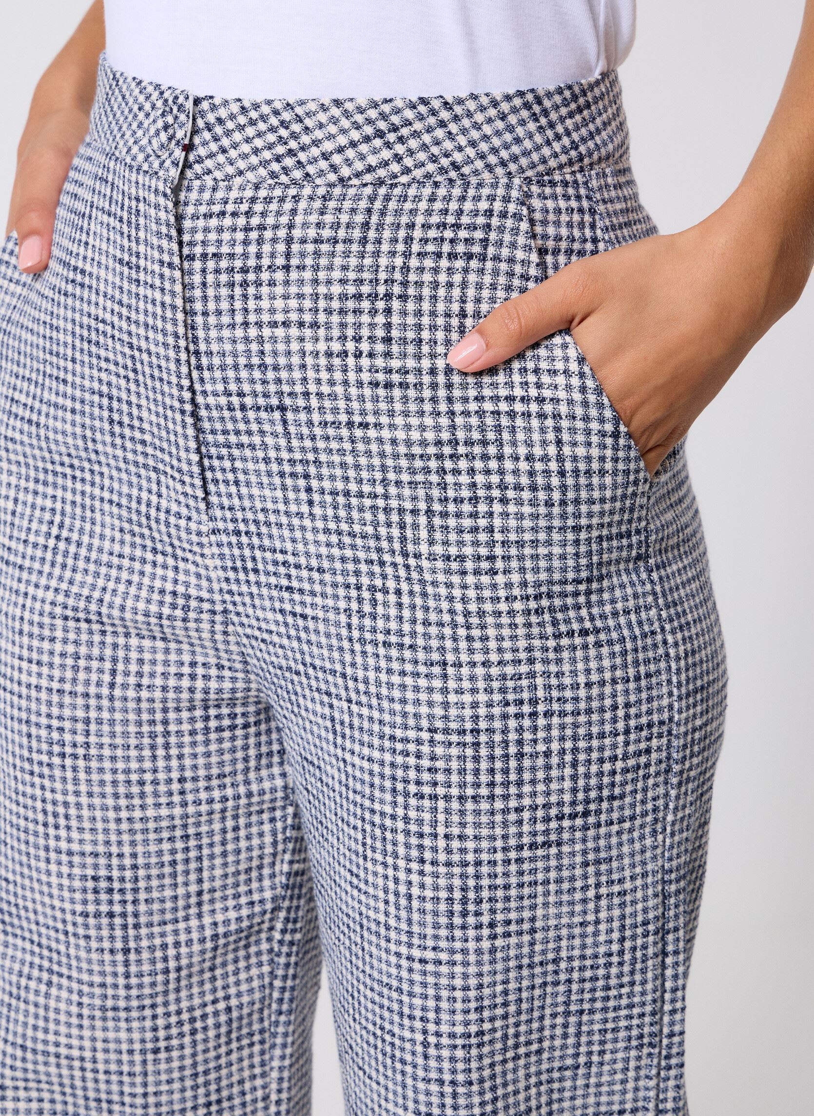 Pantalons droit Palmo femme blanc La Petite Etoile Pantalons droit Palmo femme blanc Ecru/Marine