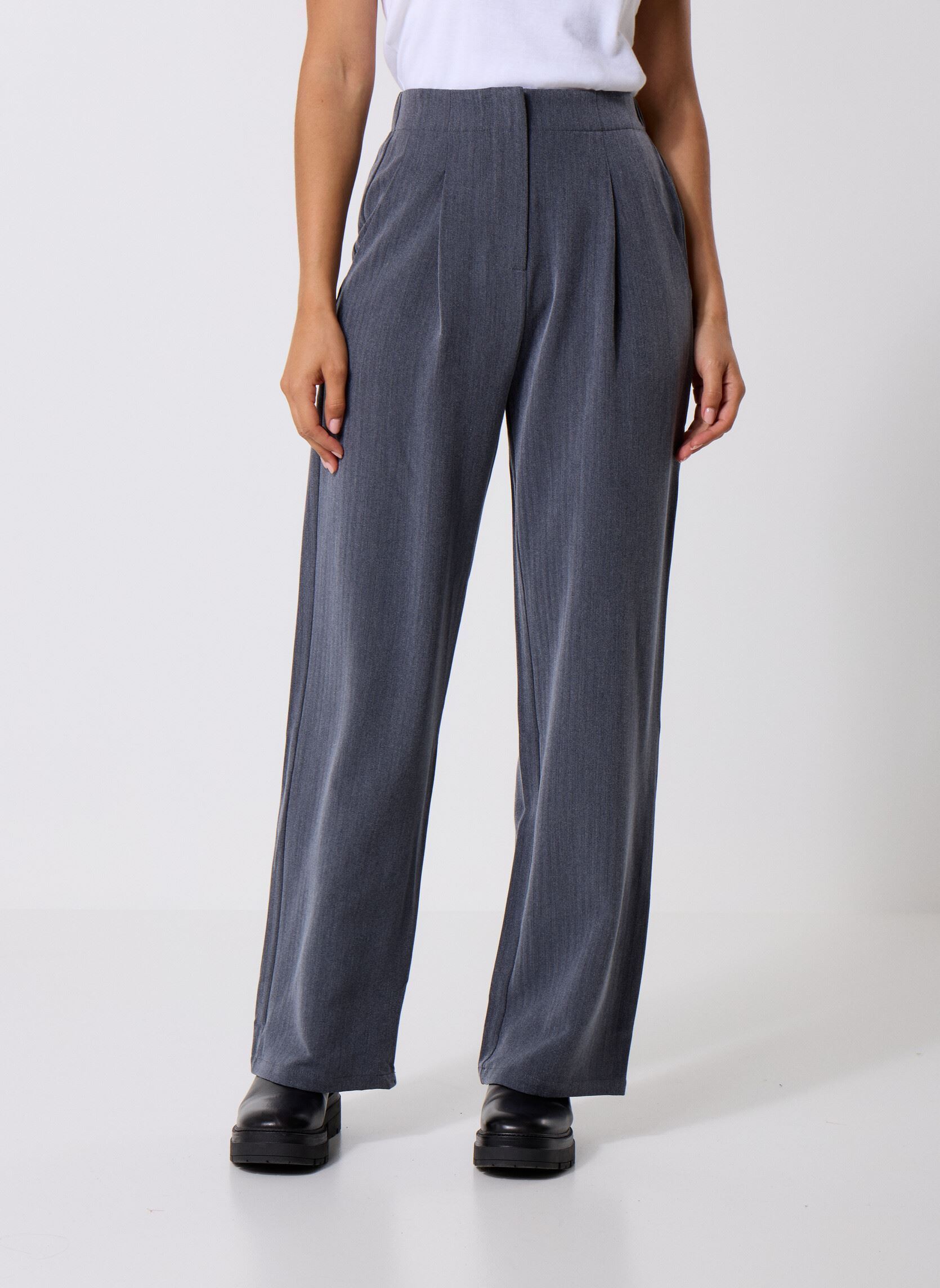 Pantalons larges Pely femme gris La Petite Etoile Pantalons larges Pely femme gris Gris