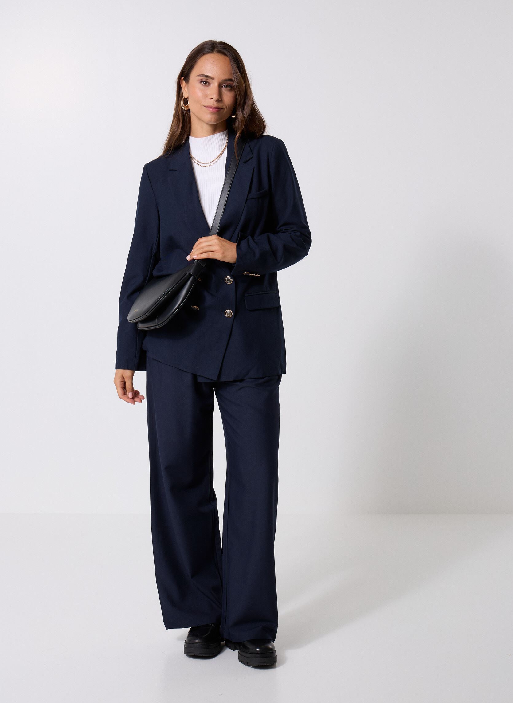 Vestes de blazer Victo femme bleu La Petite Etoile Vestes de blazer Victo femme bleu Marine