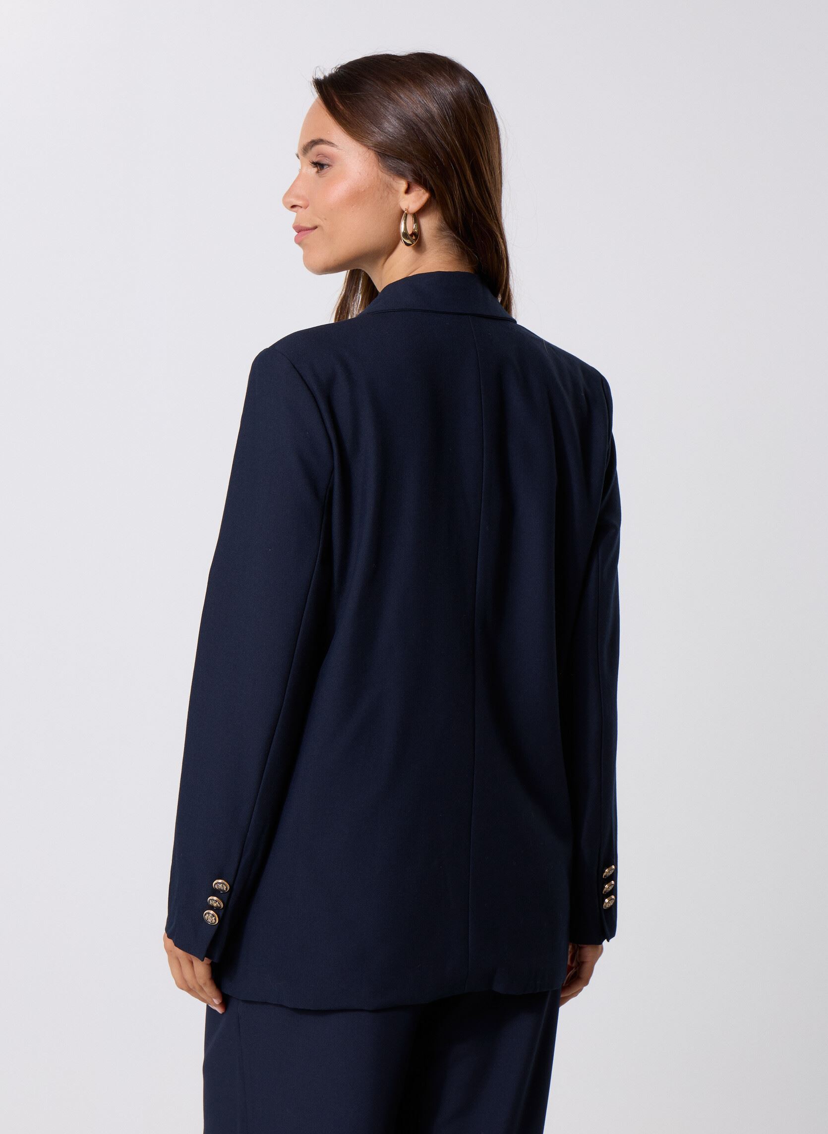 Vestes de blazer Victo femme bleu La Petite Etoile Vestes de blazer Victo femme bleu Marine