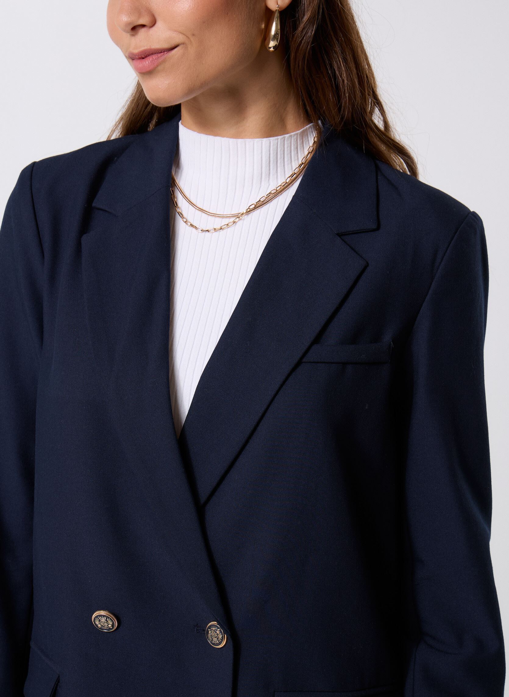 Vestes de blazer Victo femme bleu La Petite Etoile Vestes de blazer Victo femme bleu Marine