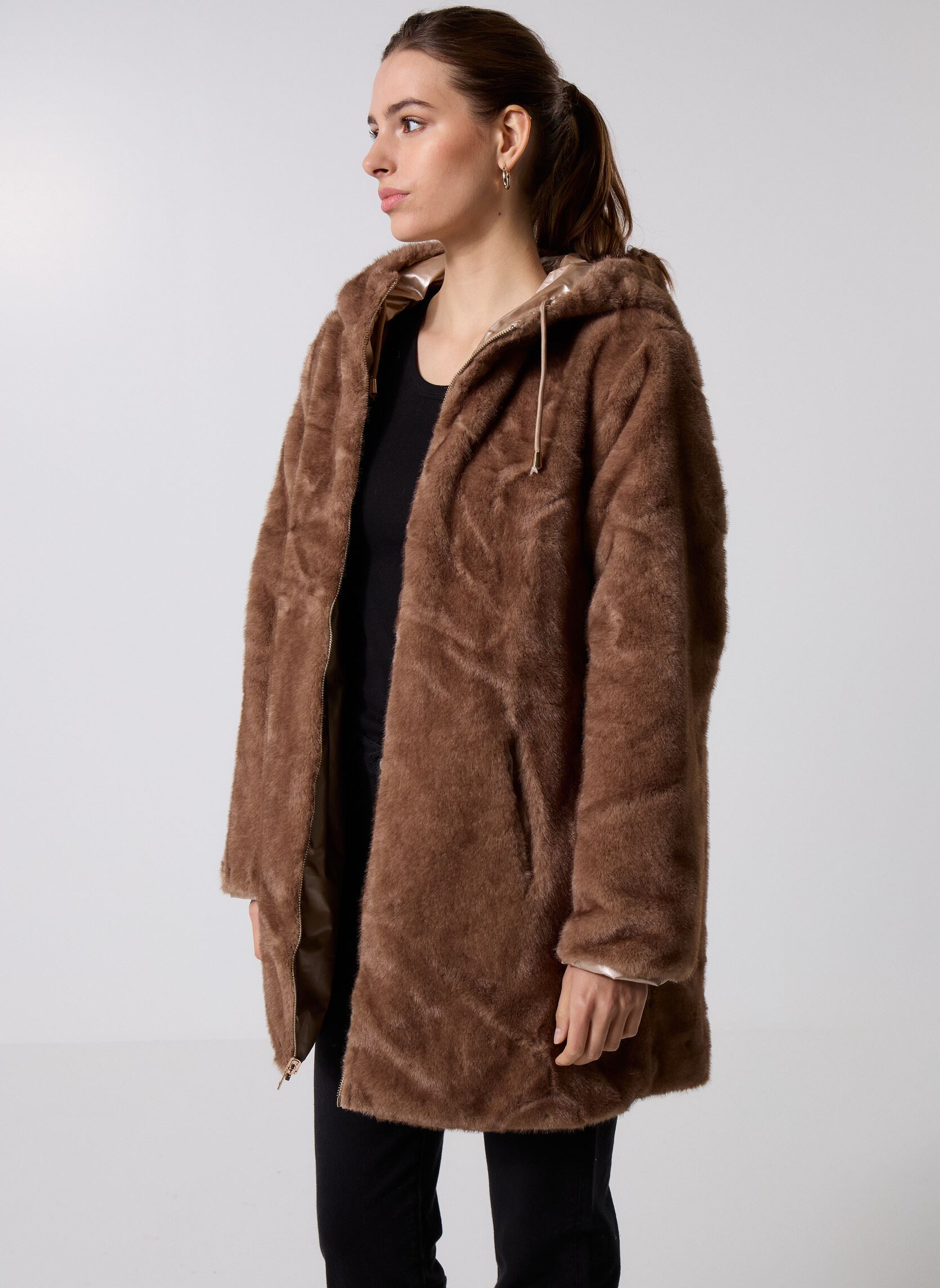 Vestes imperméable Nainy femme marron La Petite Etoile Vestes imperméable Nainy femme marron Taupe