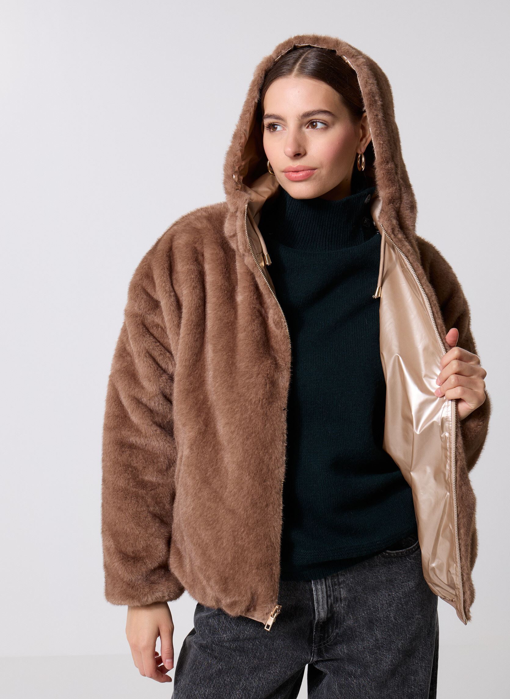 Vestes imperméable Nalia femme marron La Petite Etoile Vestes imperméable Nalia femme marron Taupe