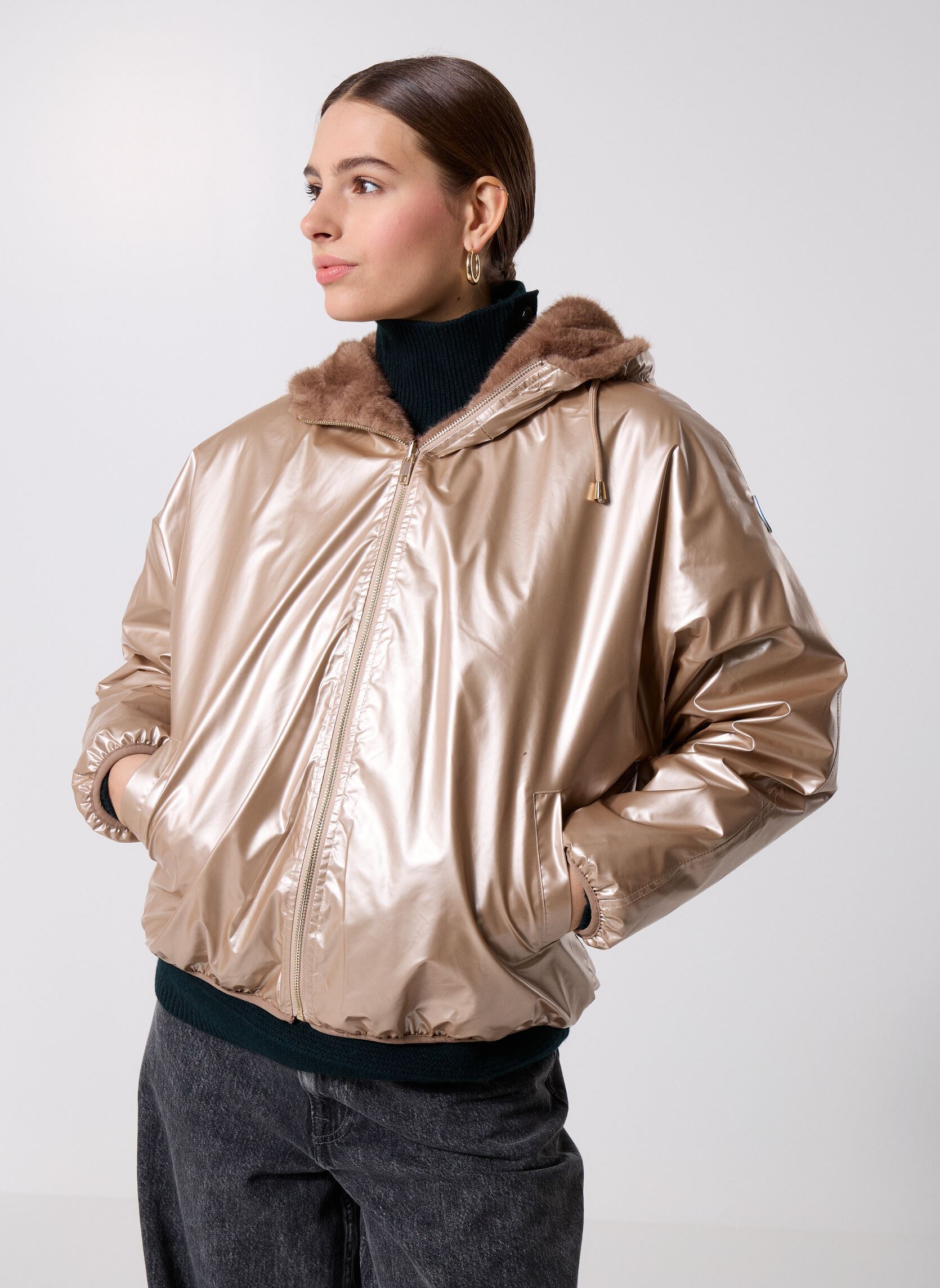Vestes imperméable Nalia femme marron La Petite Etoile Vestes imperméable Nalia femme marron Taupe