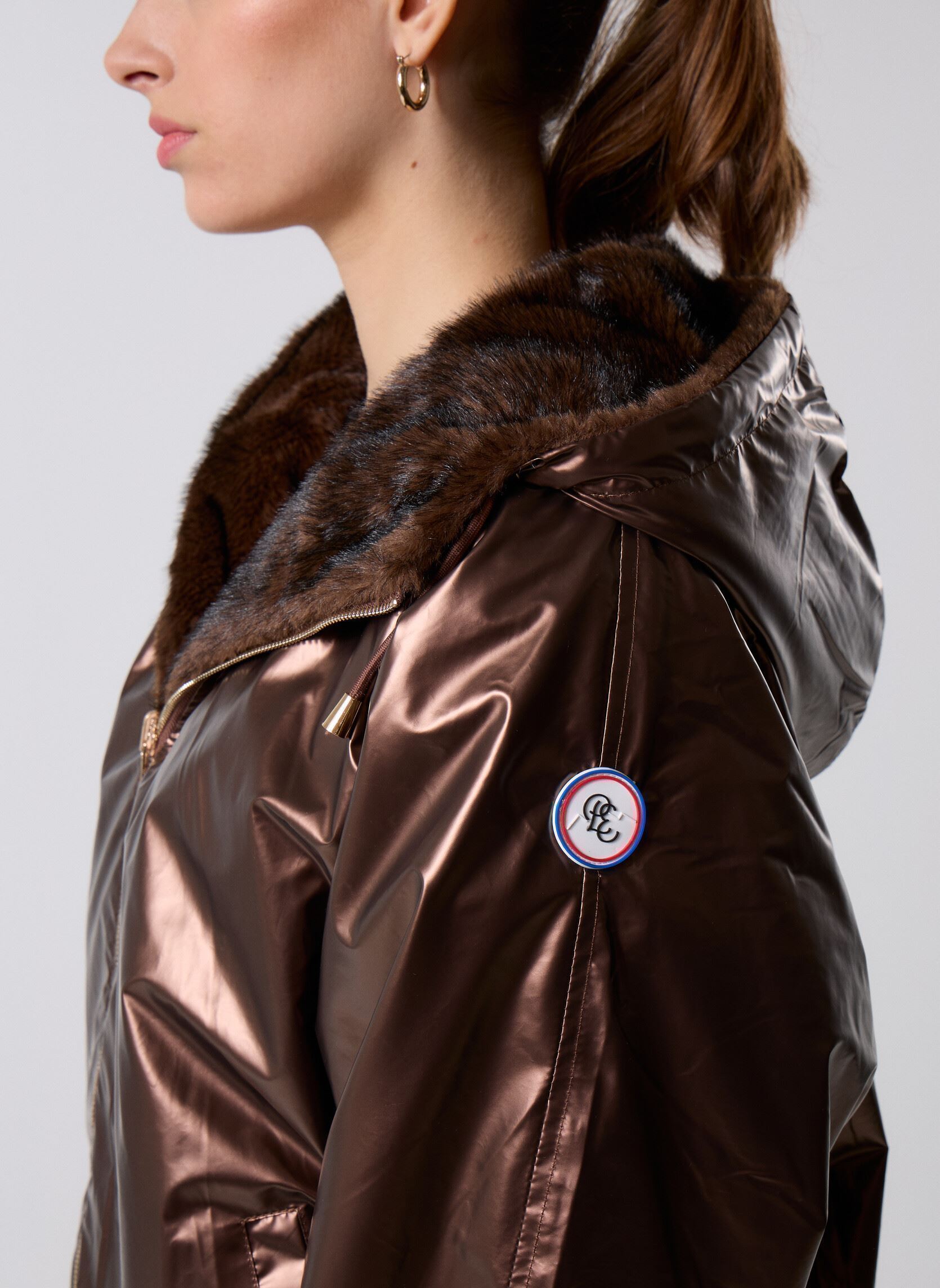 Vestes imperméable Nalia femme marron La Petite Etoile Vestes imperméable Nalia femme marron marron
