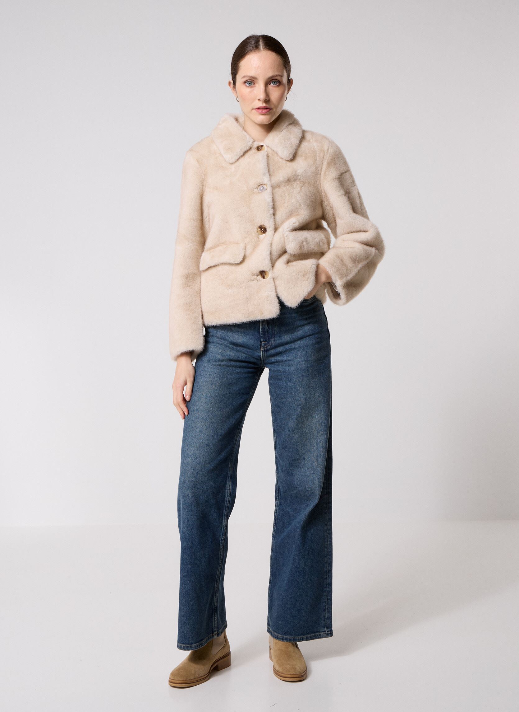 Bontjassen Nato dames beige La Petite Etoile Bontjassen Nato dames beige Beige