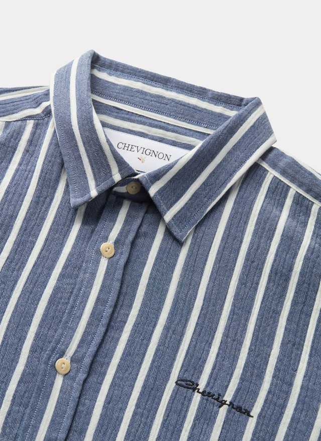 Chemise en coton louisiane blanc Chevignon | La Redoute