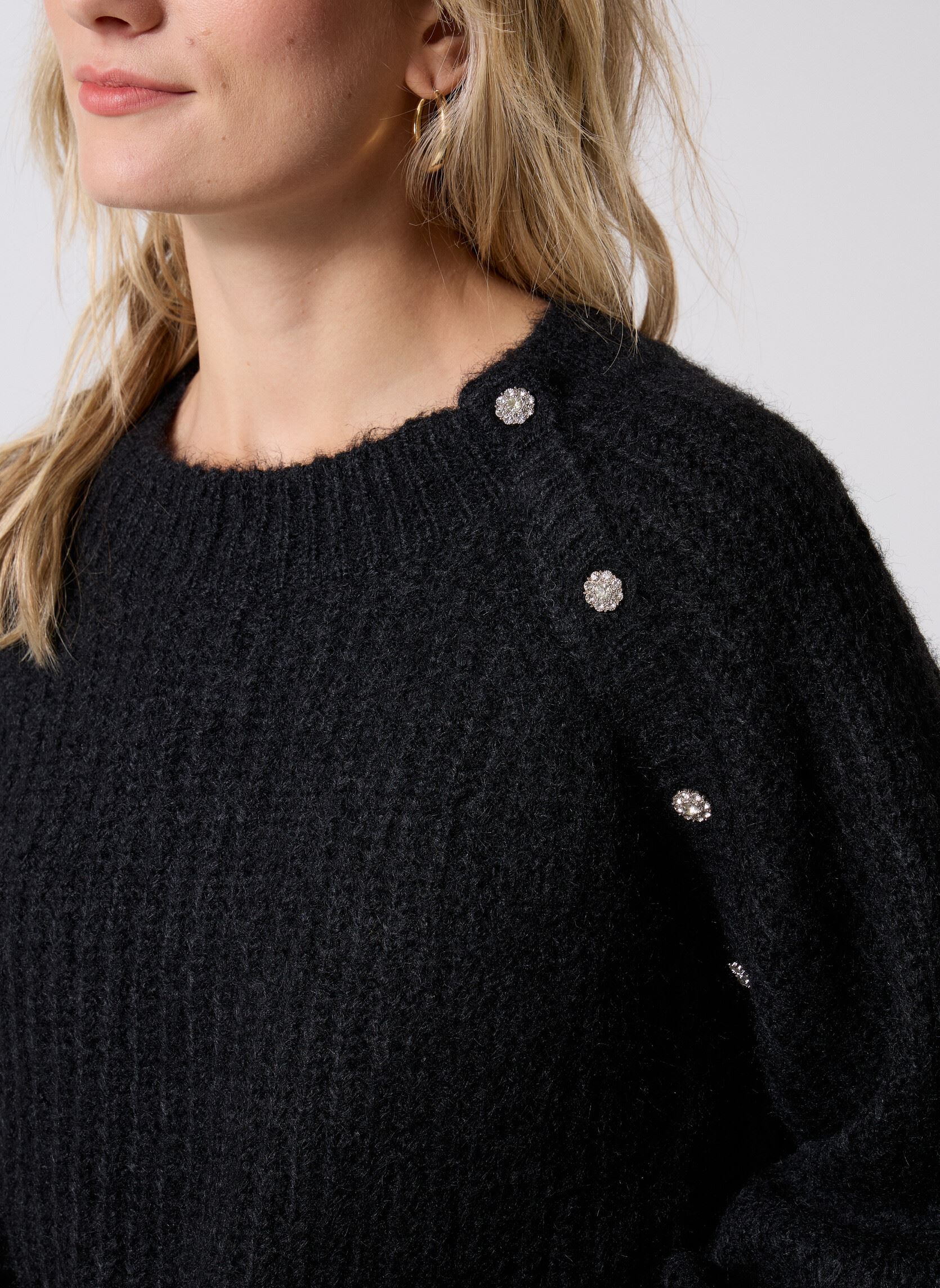 Pullover LAL504DH damen schwarz Lili Sidonio Pullover LAL504DH damen schwarz BLACK