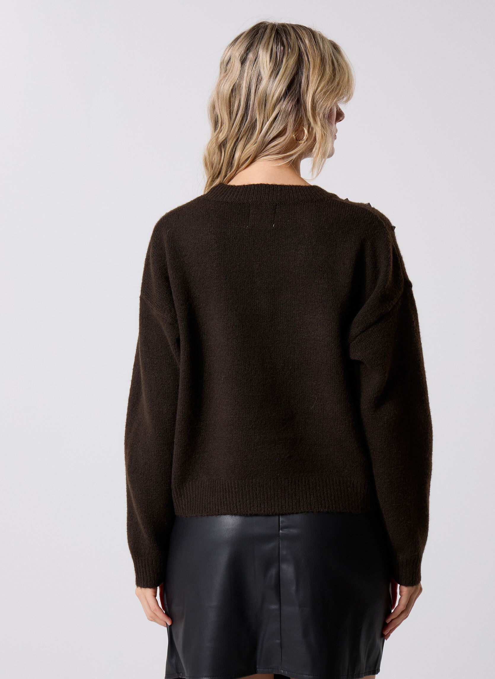 Pulls LAL607DN femme marron Lili Sidonio Pulls LAL607DN femme marron BROWN