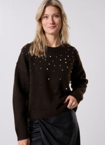 Pulls LAL607DN femme marron